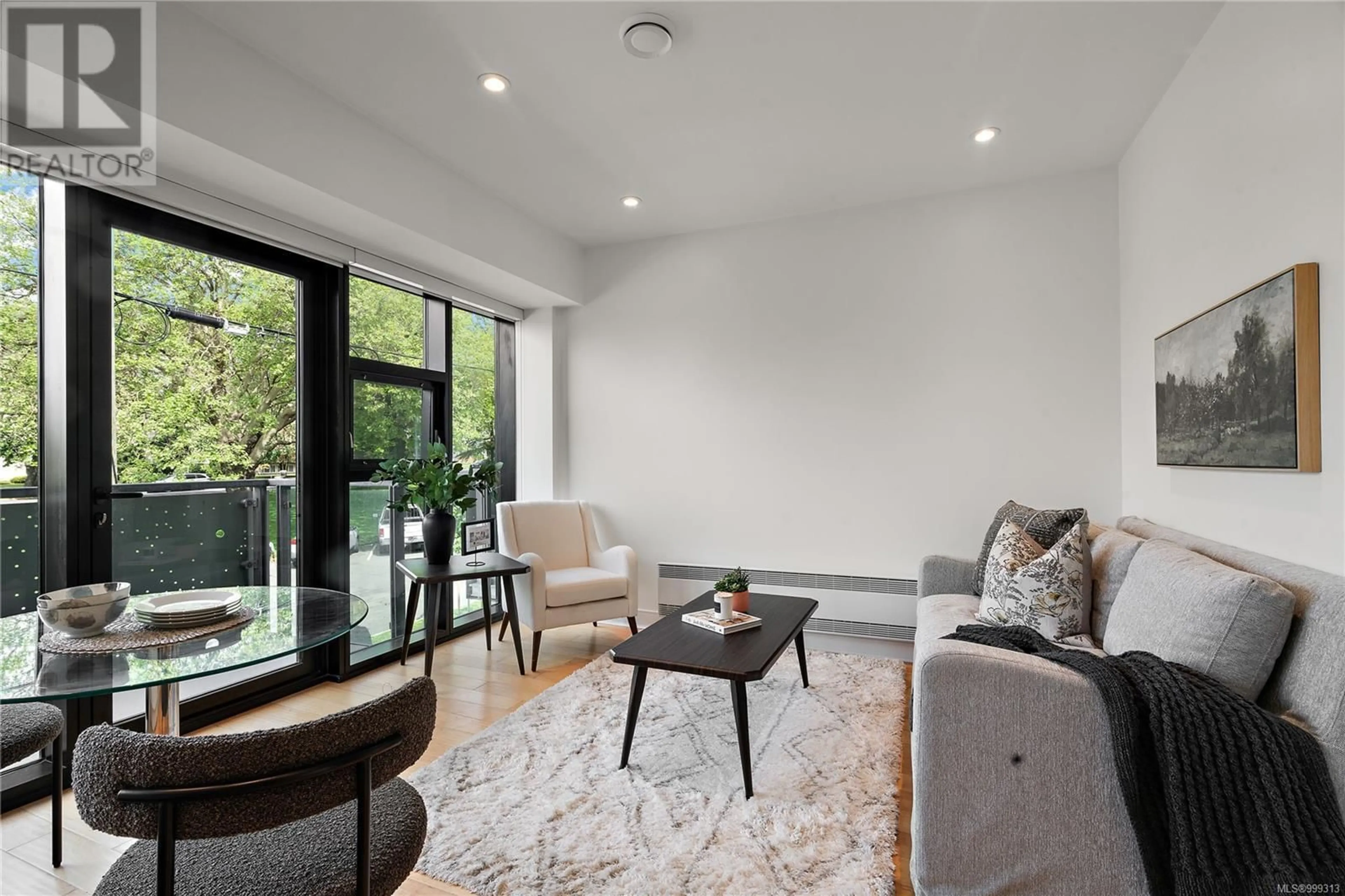 Living room with furniture, unknown for N202 - 1105 PANDORA AVENUE, Victoria British Columbia V8V3P9