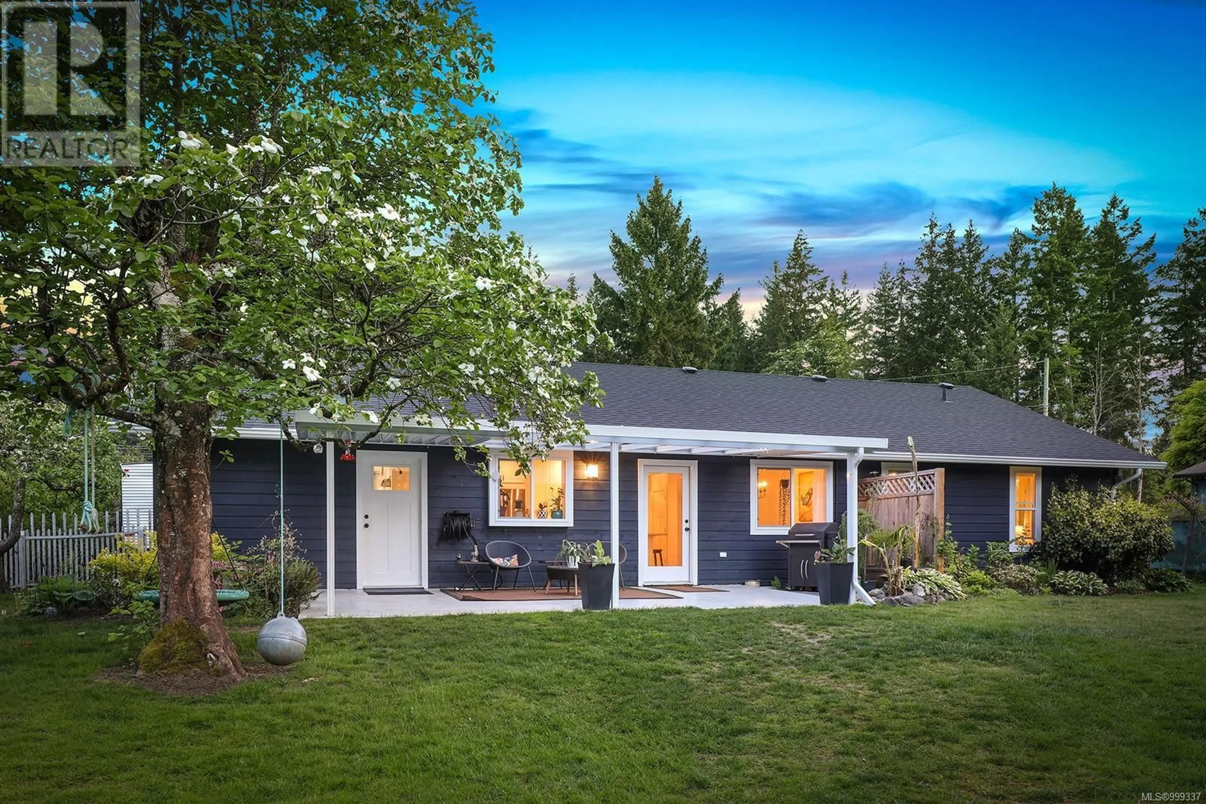 Home with vinyl exterior material, street for 2250 IDIENS WAY, Comox British Columbia V9M3Y9