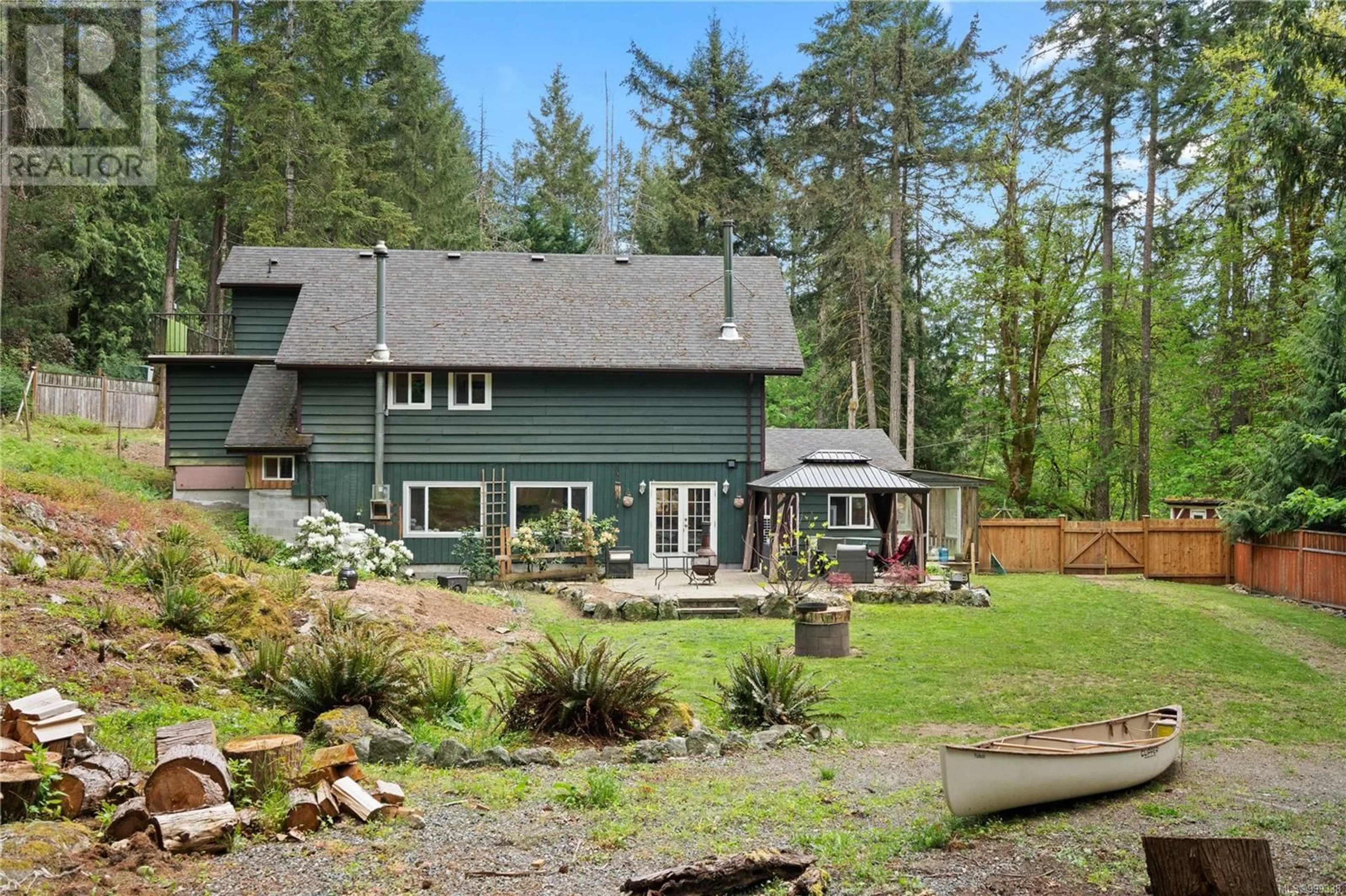 Home with vinyl exterior material, unknown for 2455 RENFREW ROAD, Shawnigan Lake British Columbia V0R2W1