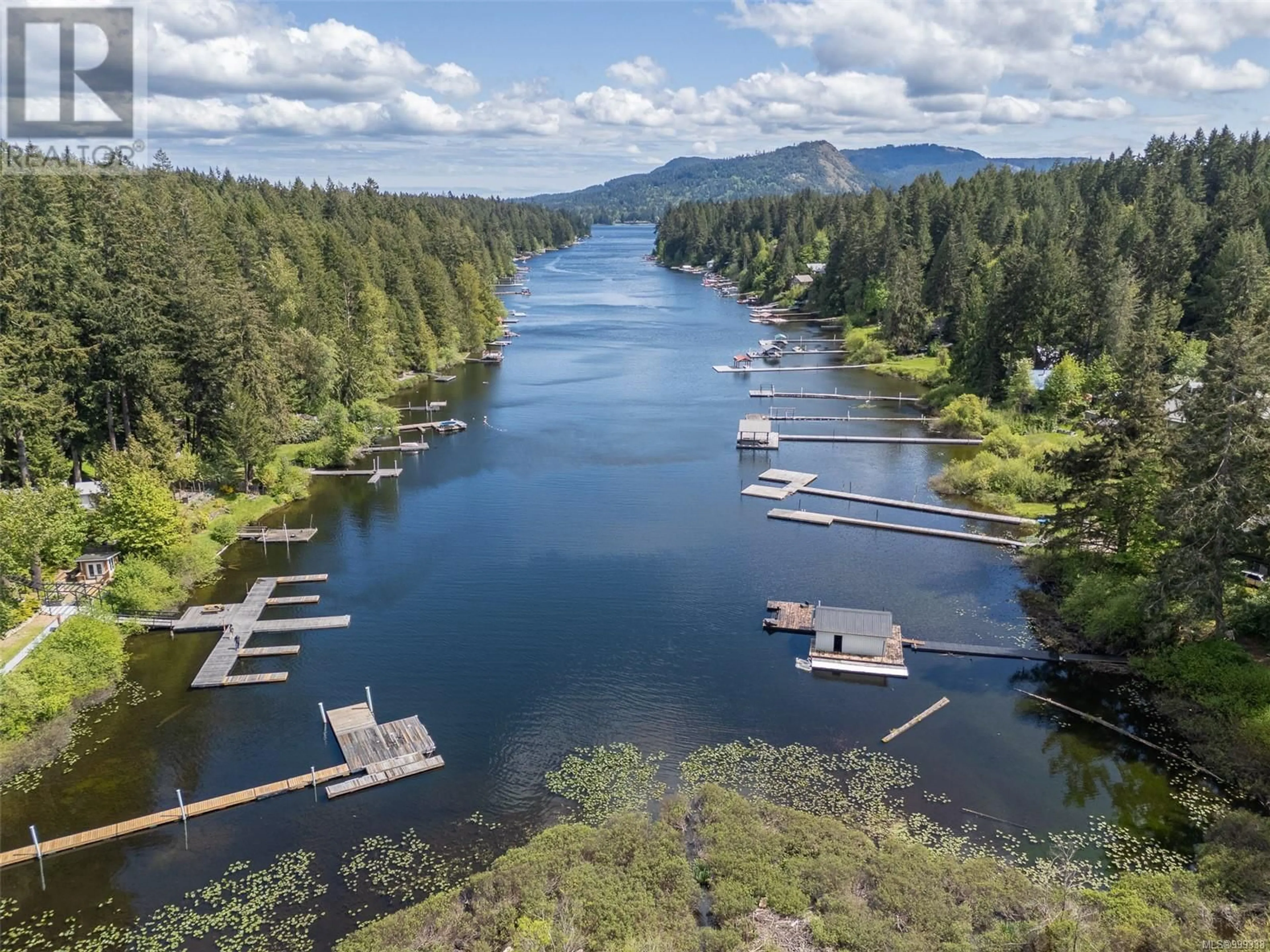 A pic from outside/outdoor area/front of a property/back of a property/a pic from drone, water/lake/river/ocean view for 2455 RENFREW ROAD, Shawnigan Lake British Columbia V0R2W1