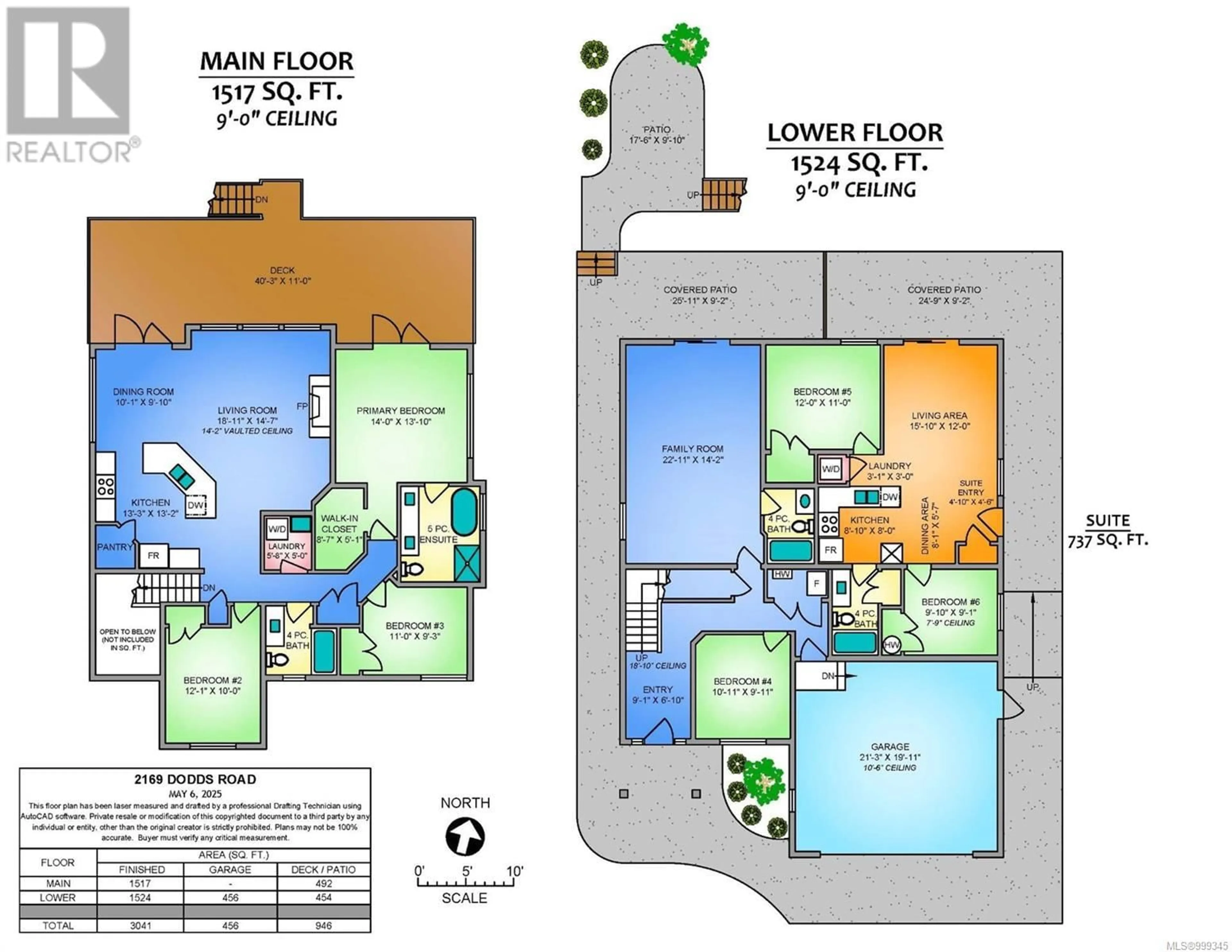 Floor plan for 2169 DODDS ROAD, Nanaimo British Columbia V9X0A4