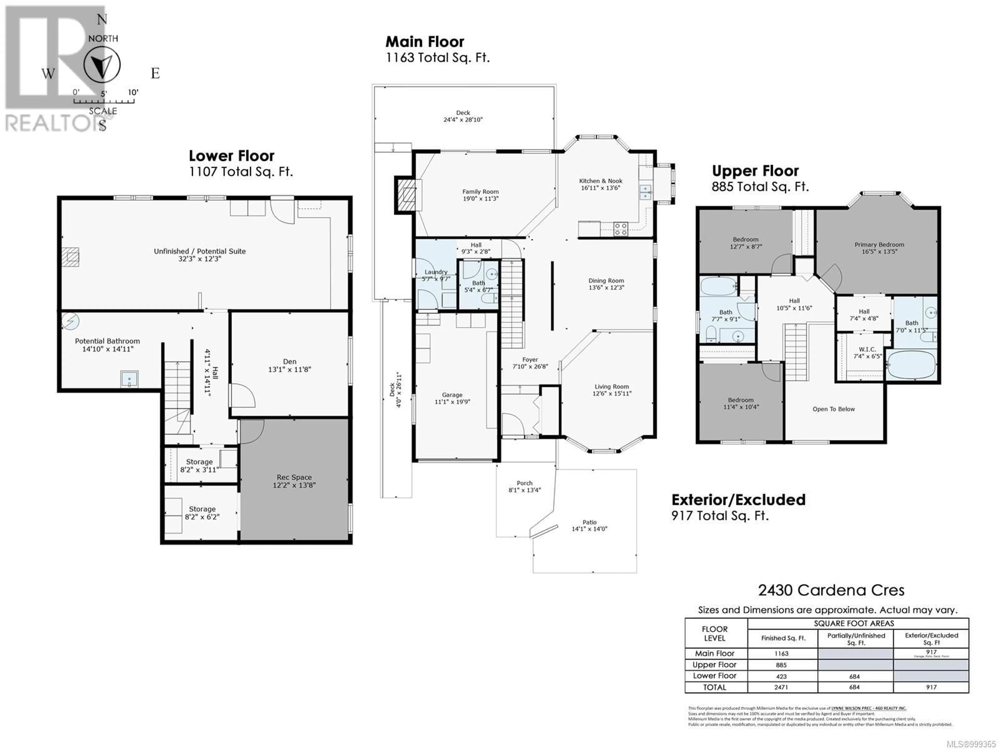 Floor plan for 2430 CARDENA CRESCENT, Port McNeill British Columbia V0N2R0