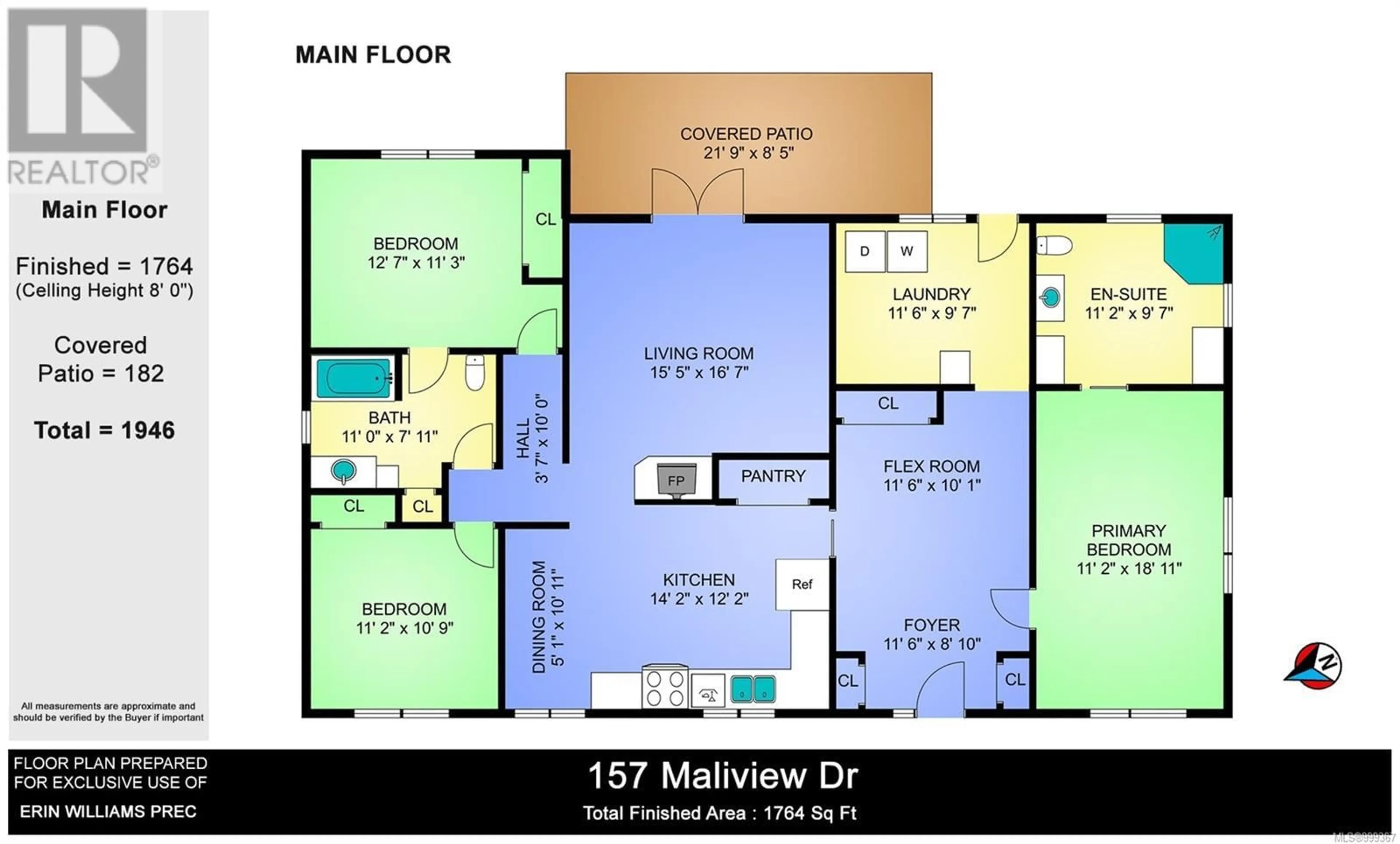 Floor plan for 157 MALIVIEW DRIVE, Salt Spring British Columbia V8K1B8