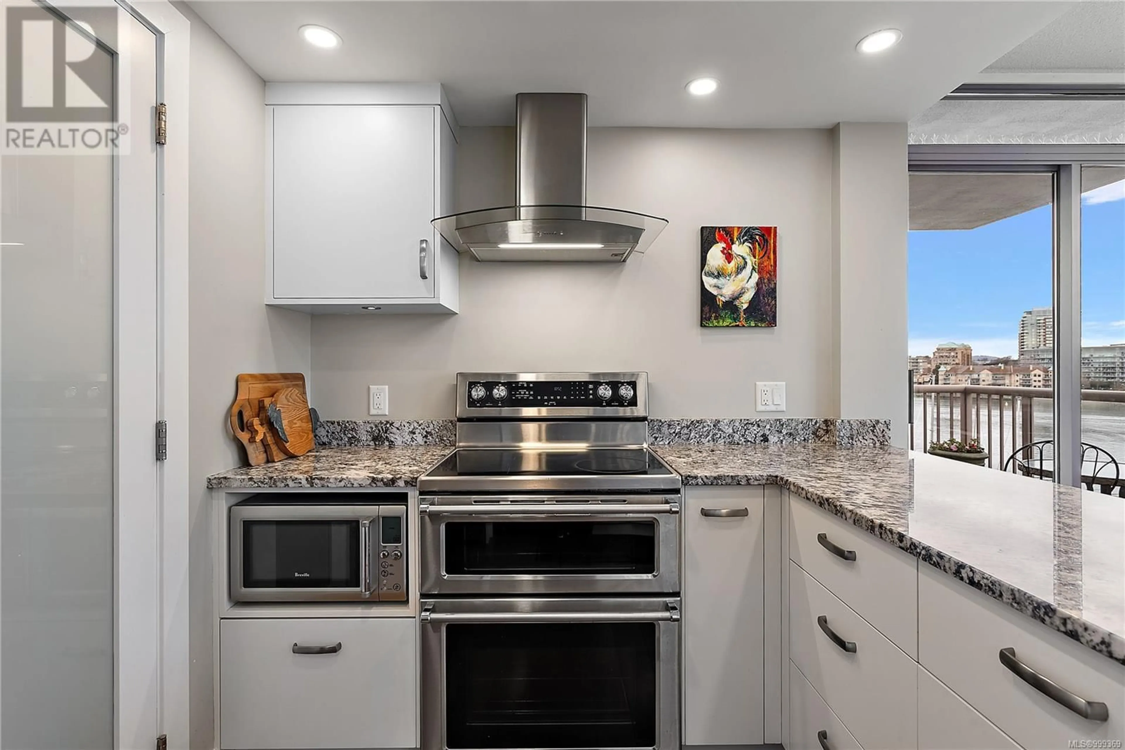 Contemporary kitchen, ceramic/tile floor for 603 - 636 MONTREAL STREET, Victoria British Columbia V8V4Y1