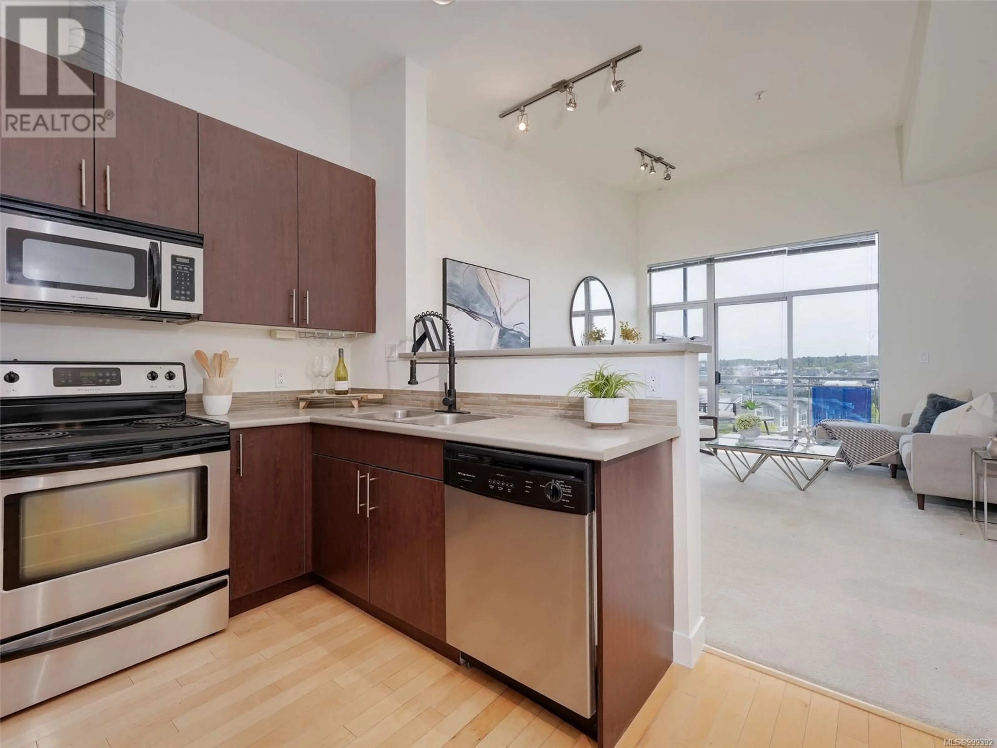 Open concept kitchen, unknown for 411 - 797 TYEE ROAD, Victoria British Columbia V9A7R4