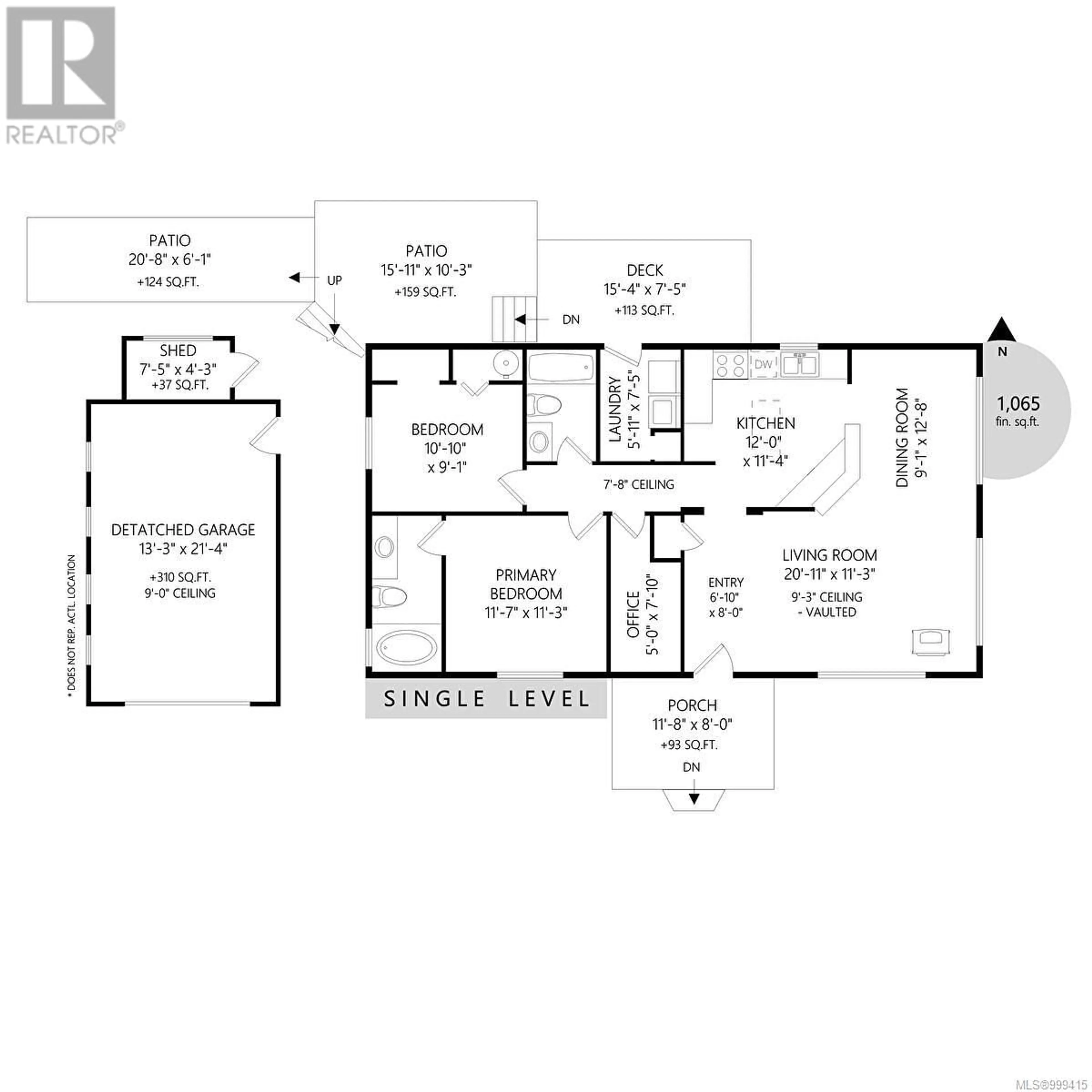 Floor plan for 1358 BIRCHWOOD ROAD, Ladysmith British Columbia V9G1S6