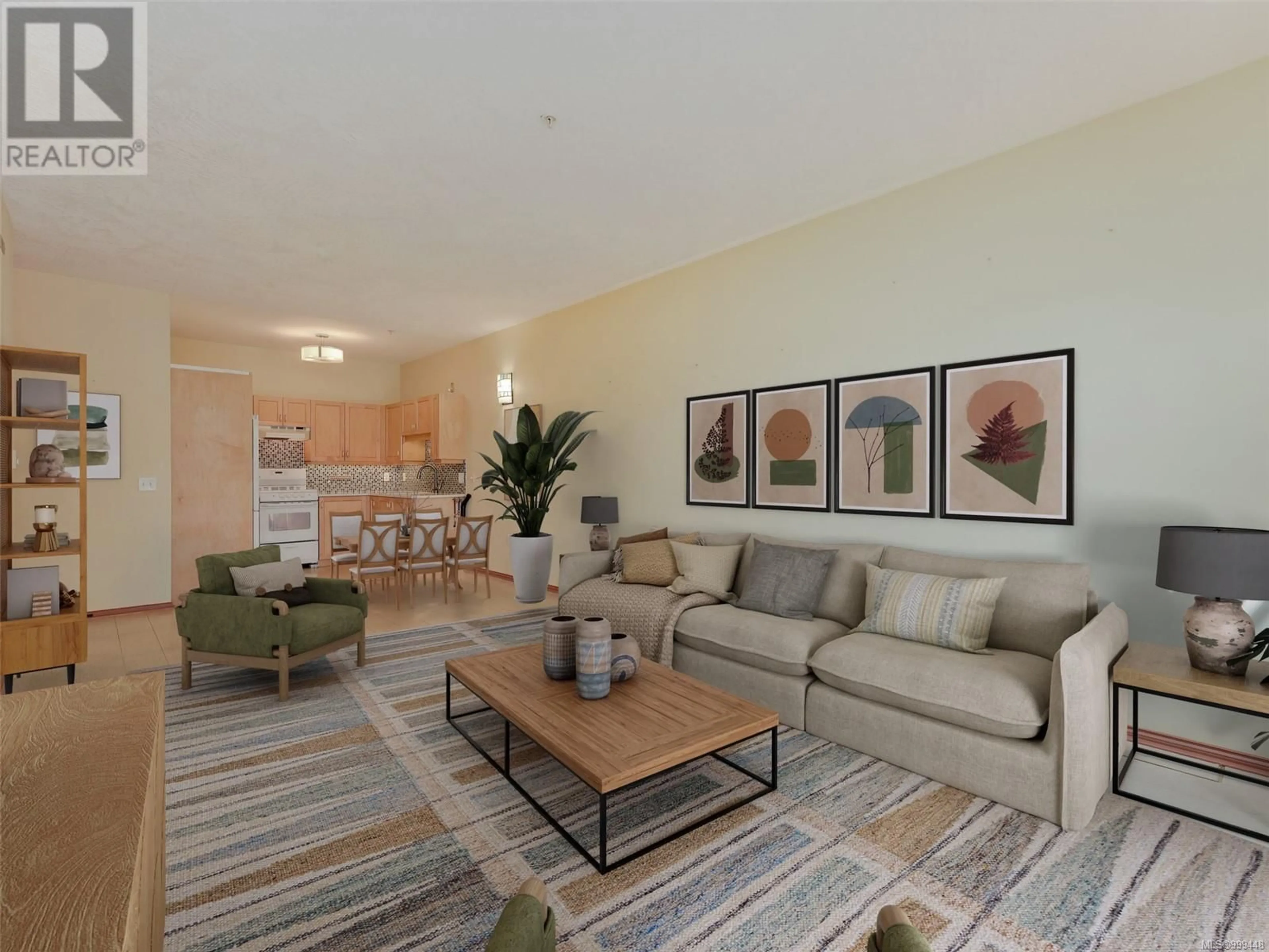 Living room with furniture, unknown for 105 - 1485 GARNET ROAD, Saanich British Columbia V8P5T5