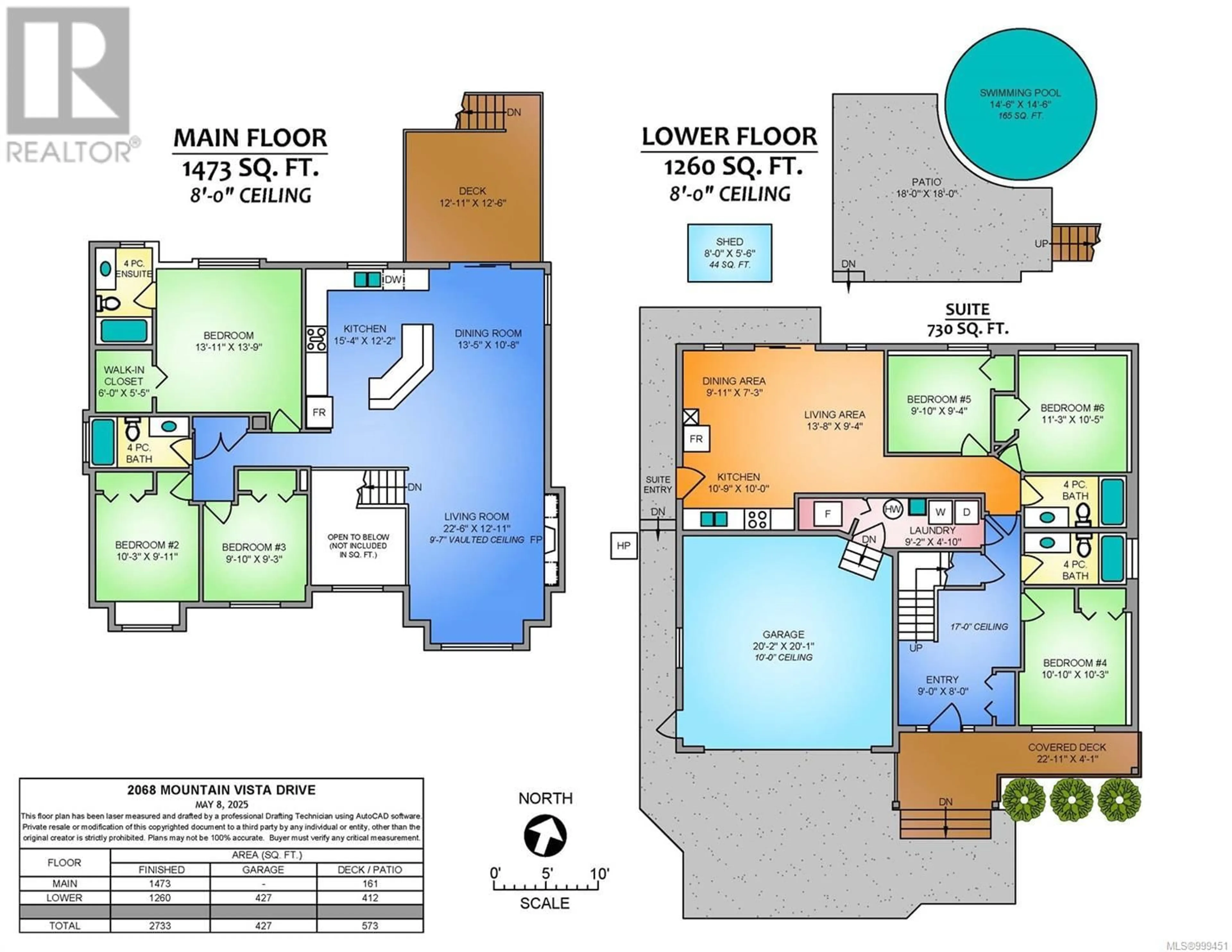 Floor plan for 2068 MOUNTAIN VISTA DRIVE, Nanaimo British Columbia V9T6S4