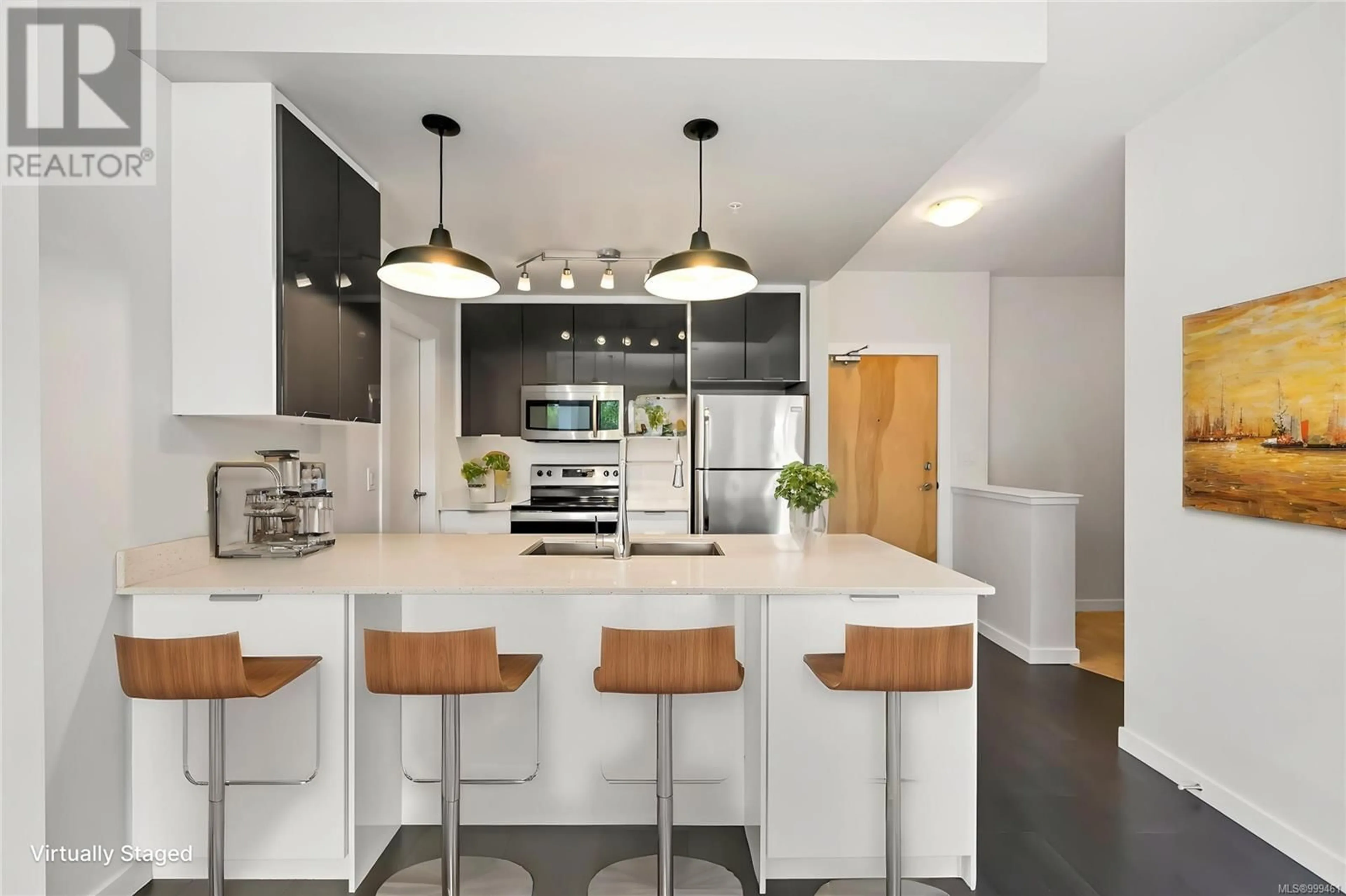 Contemporary kitchen, unknown for 334 - 2871 JACKLIN ROAD, Langford British Columbia V9B0P3