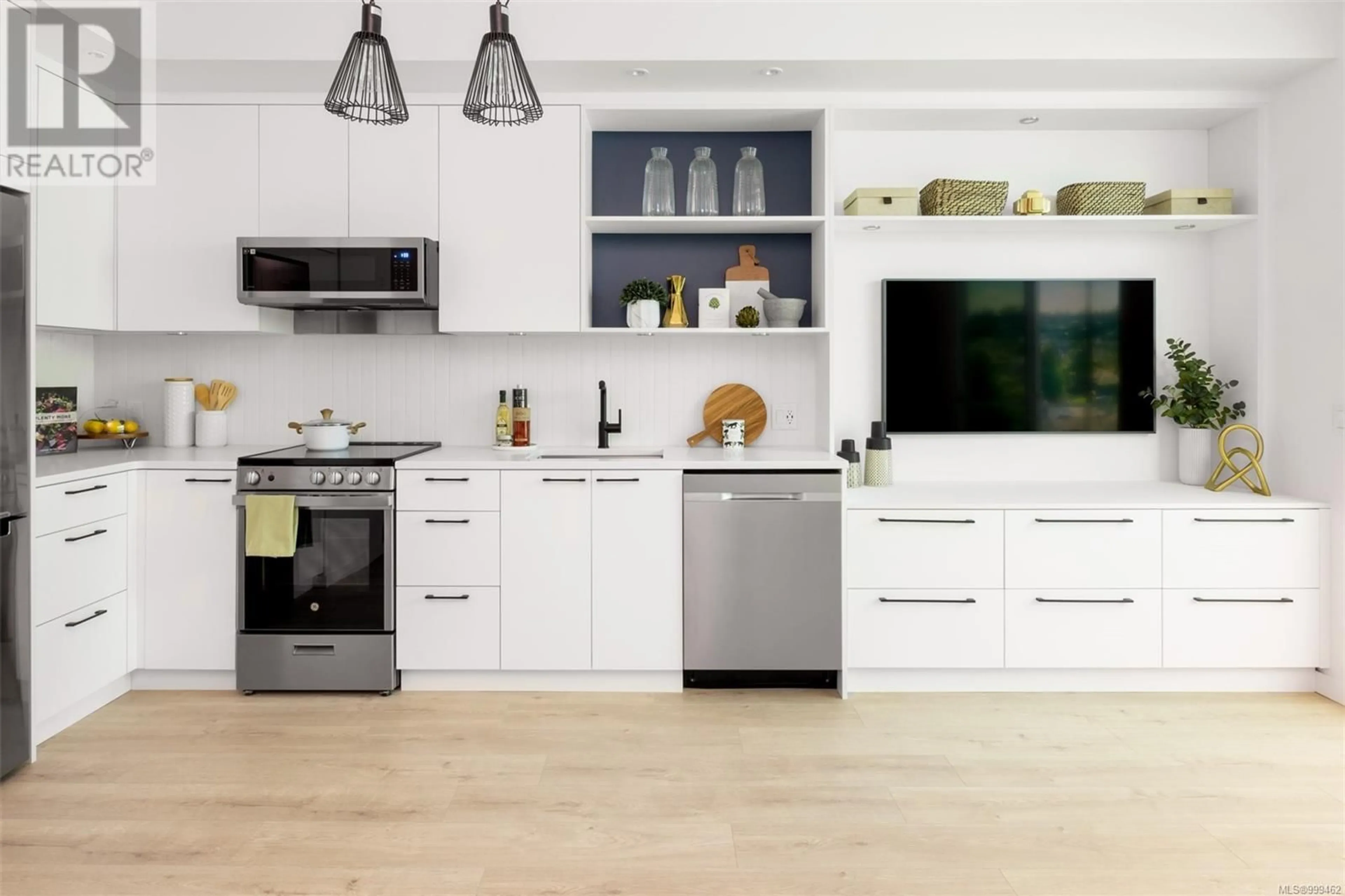Contemporary kitchen, unknown for 108 - 1075 TILLICUM ROAD, Esquimalt British Columbia V9A2A4