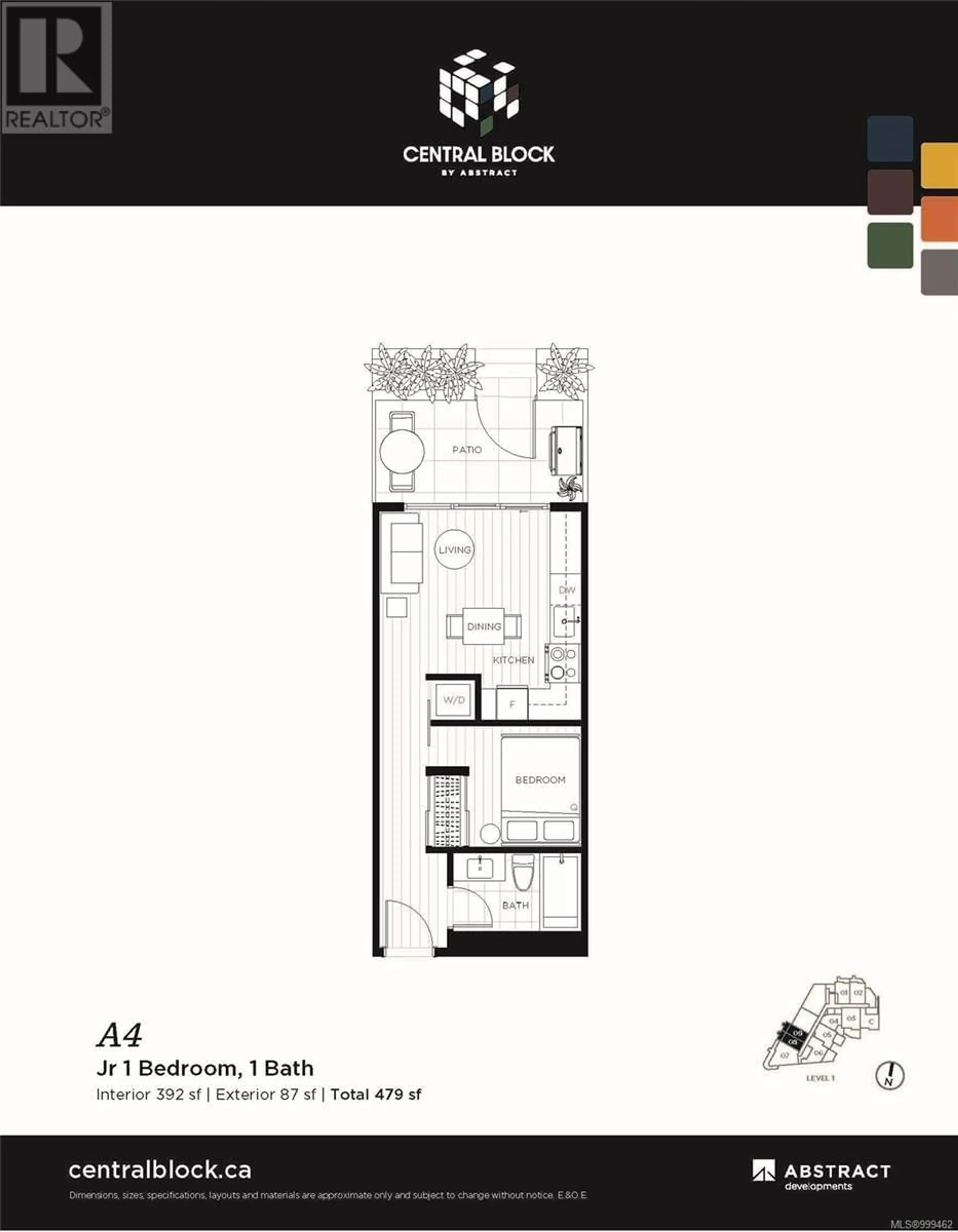Floor plan for 108 - 1075 TILLICUM ROAD, Esquimalt British Columbia V9A2A4