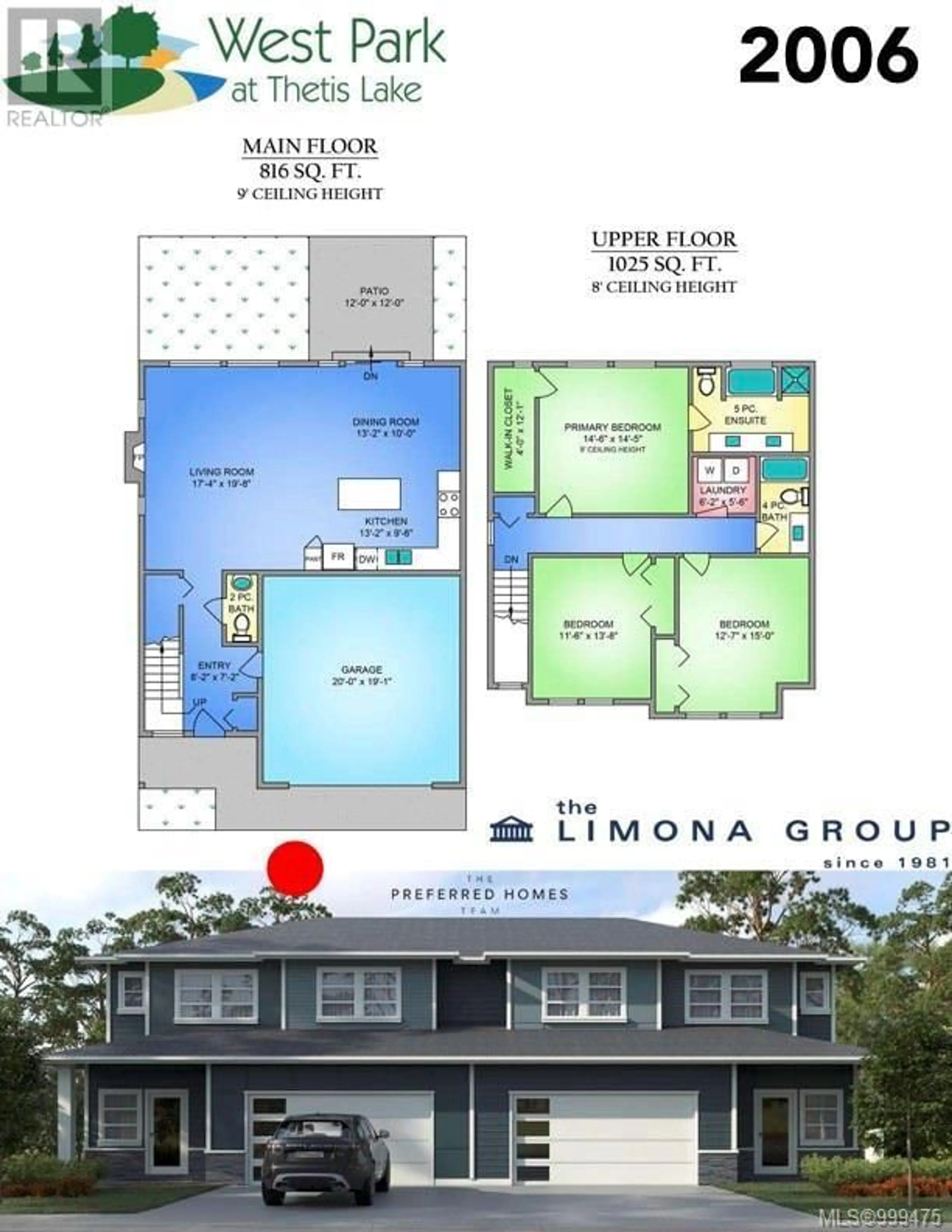 Floor plan for 2006 WEST PARK LANE, View Royal British Columbia V9B5Z2