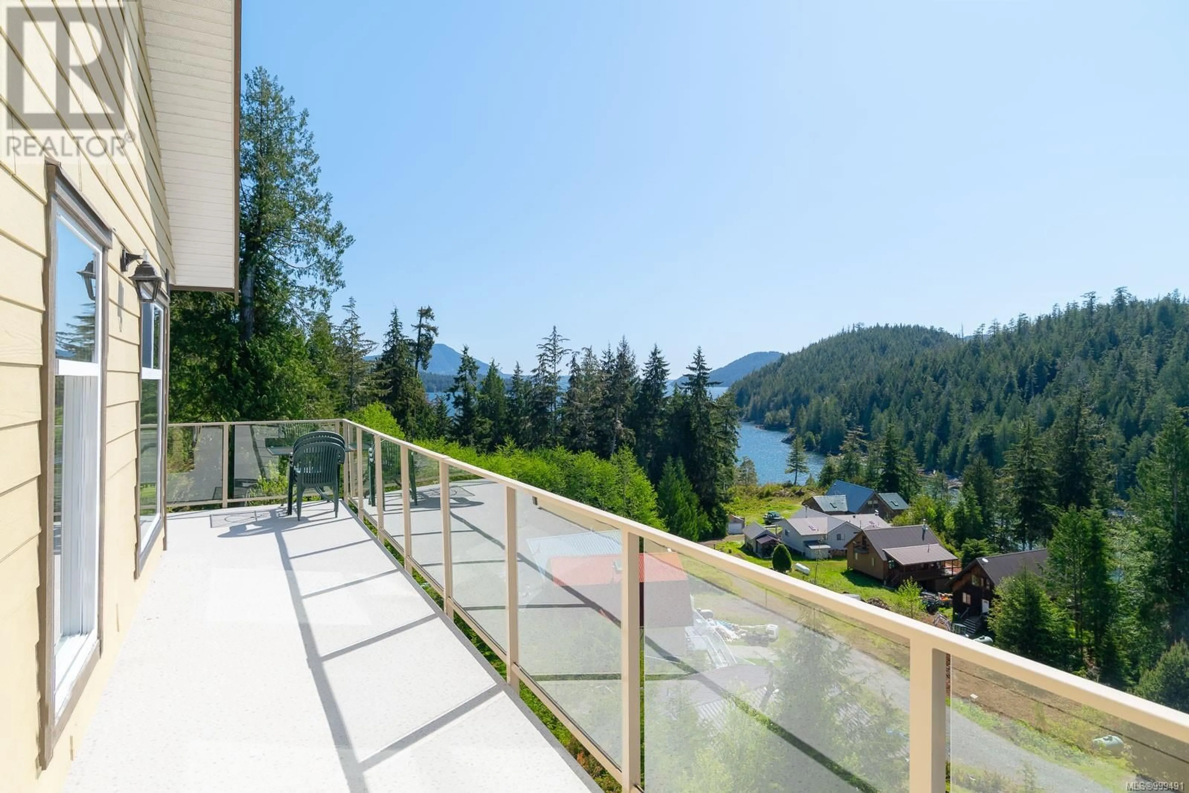 Balcony in the apartment, water/lake/river/ocean view for 29 HAGGARD COVE, Port Alberni British Columbia V0R2B0