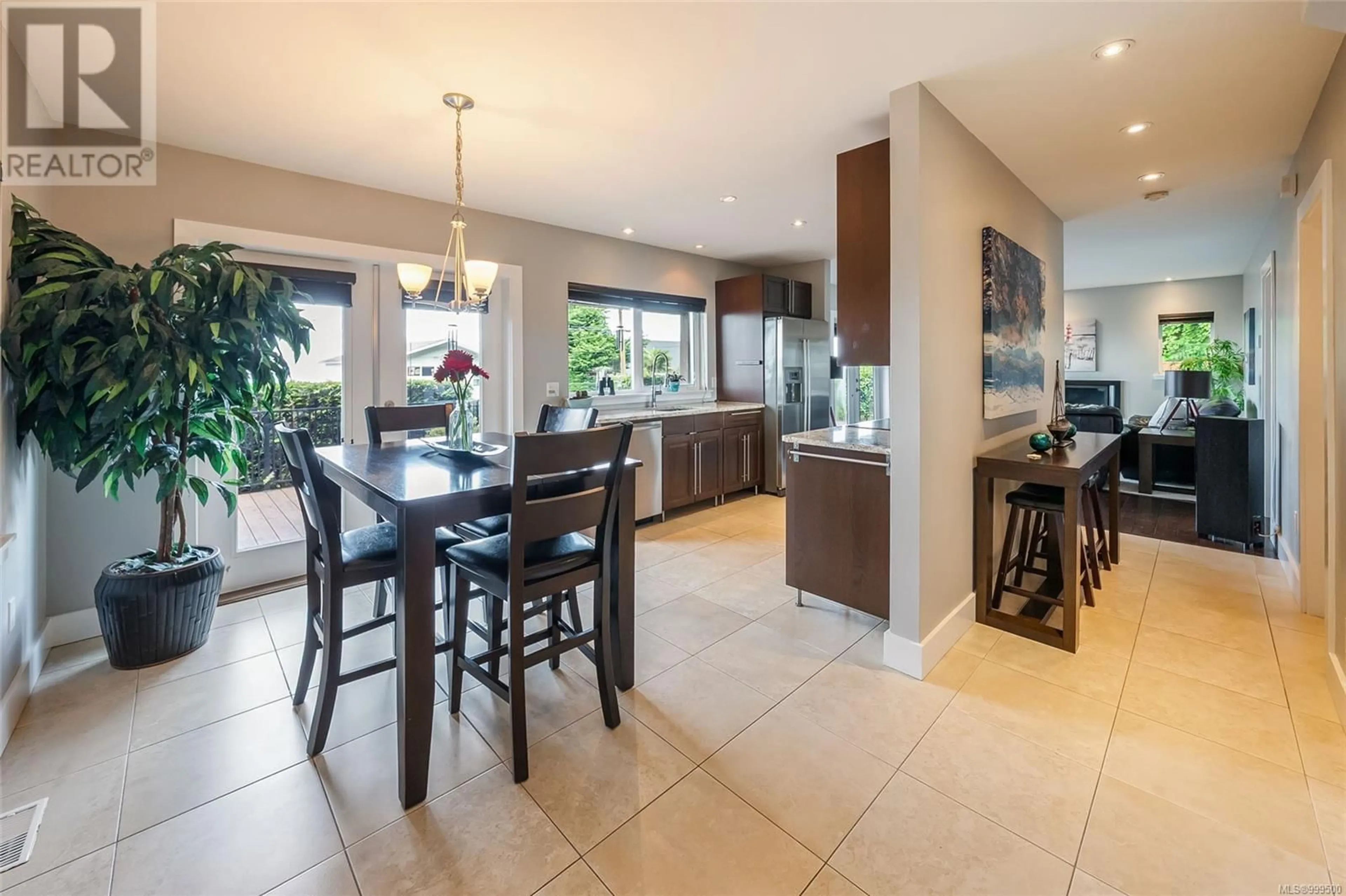 Contemporary kitchen, ceramic/tile floor for 3008 ISLAND HIGHWAY WEST, Qualicum Beach British Columbia V9K2H2
