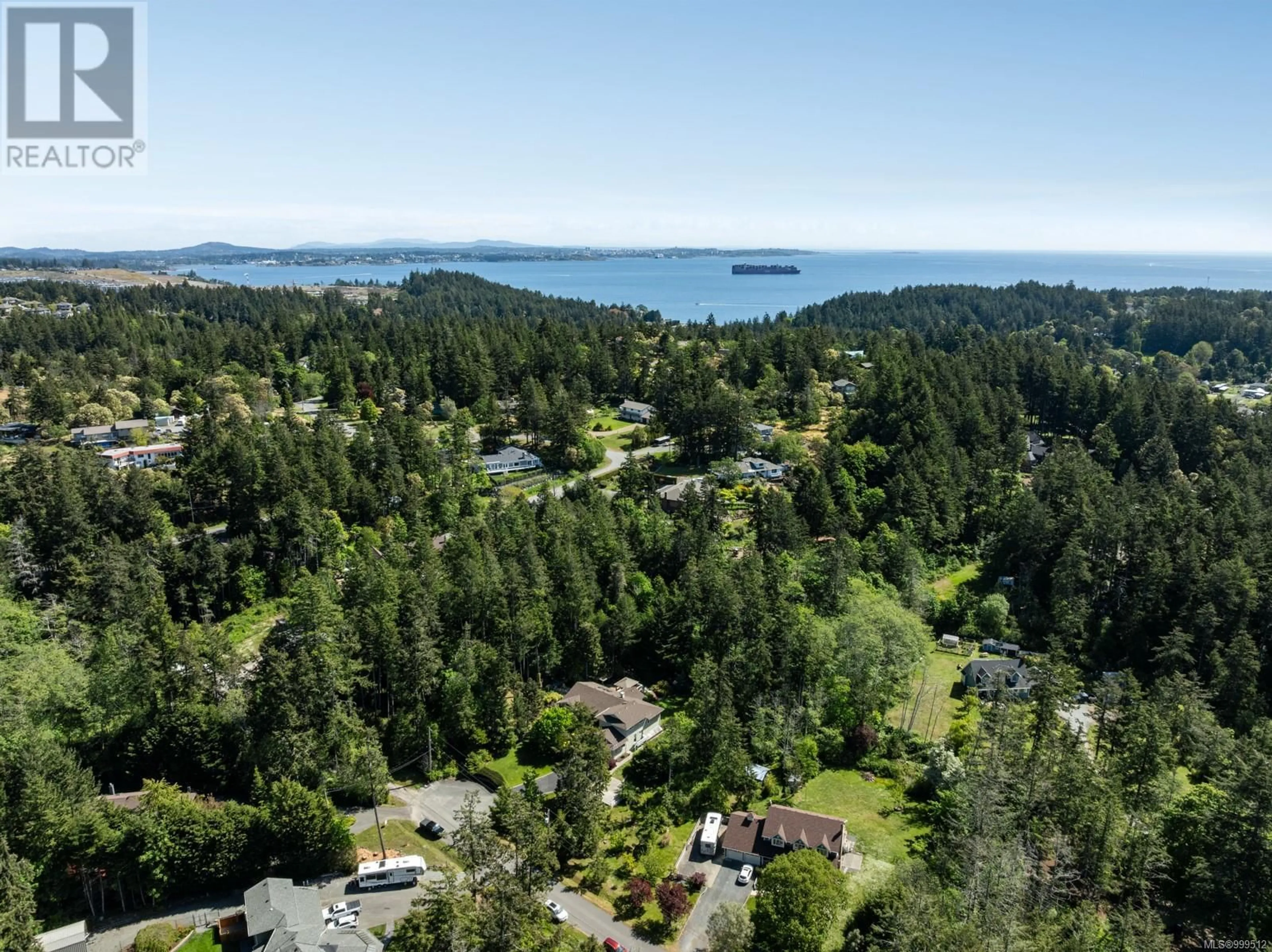 A pic from outside/outdoor area/front of a property/back of a property/a pic from drone, water/lake/river/ocean view for E - 3888 DUKE ROAD, Metchosin British Columbia V9C4A5