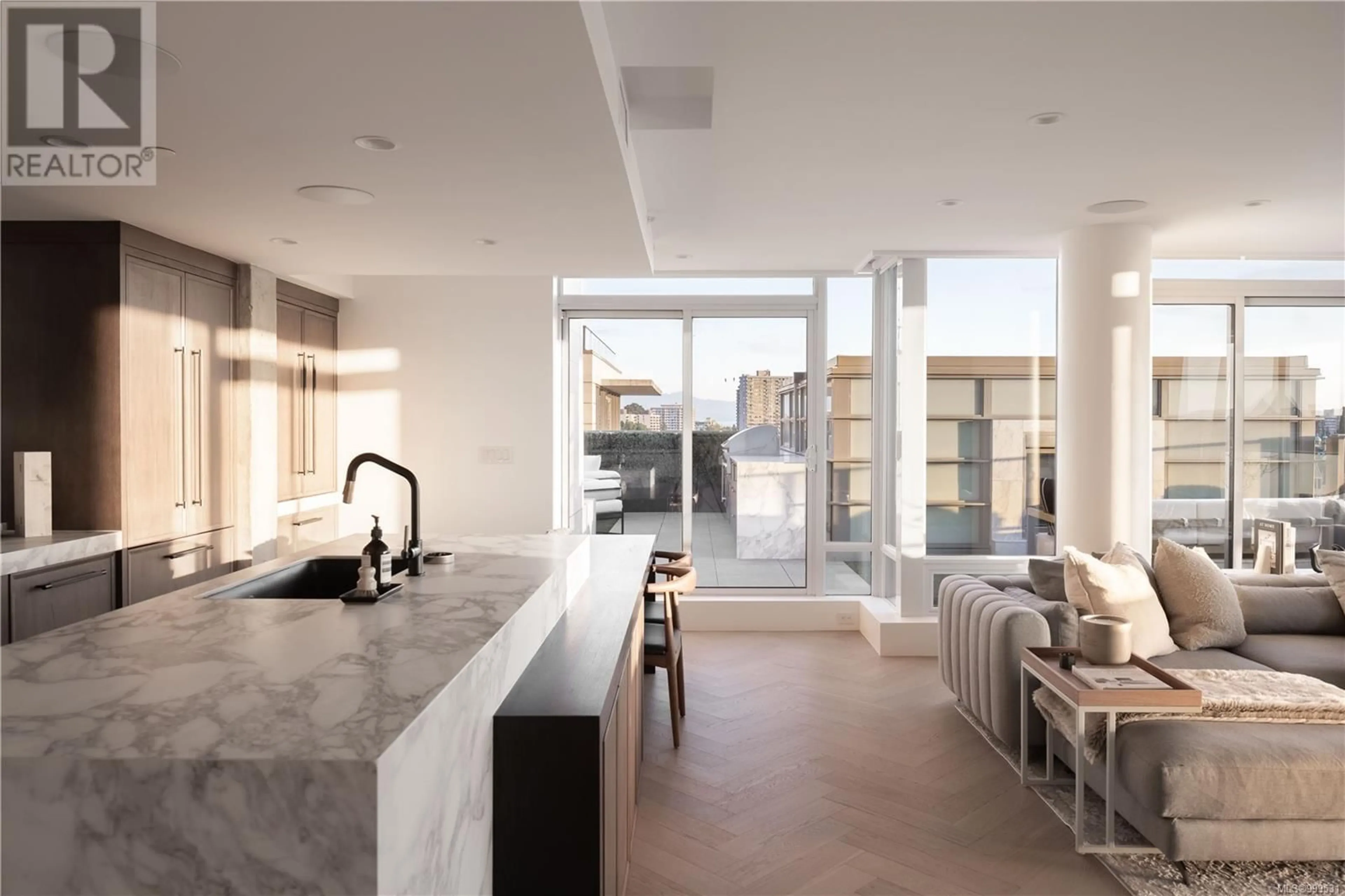 Contemporary kitchen, unknown for 1107 - 707 COURTNEY STREET, Victoria British Columbia V8W0A9