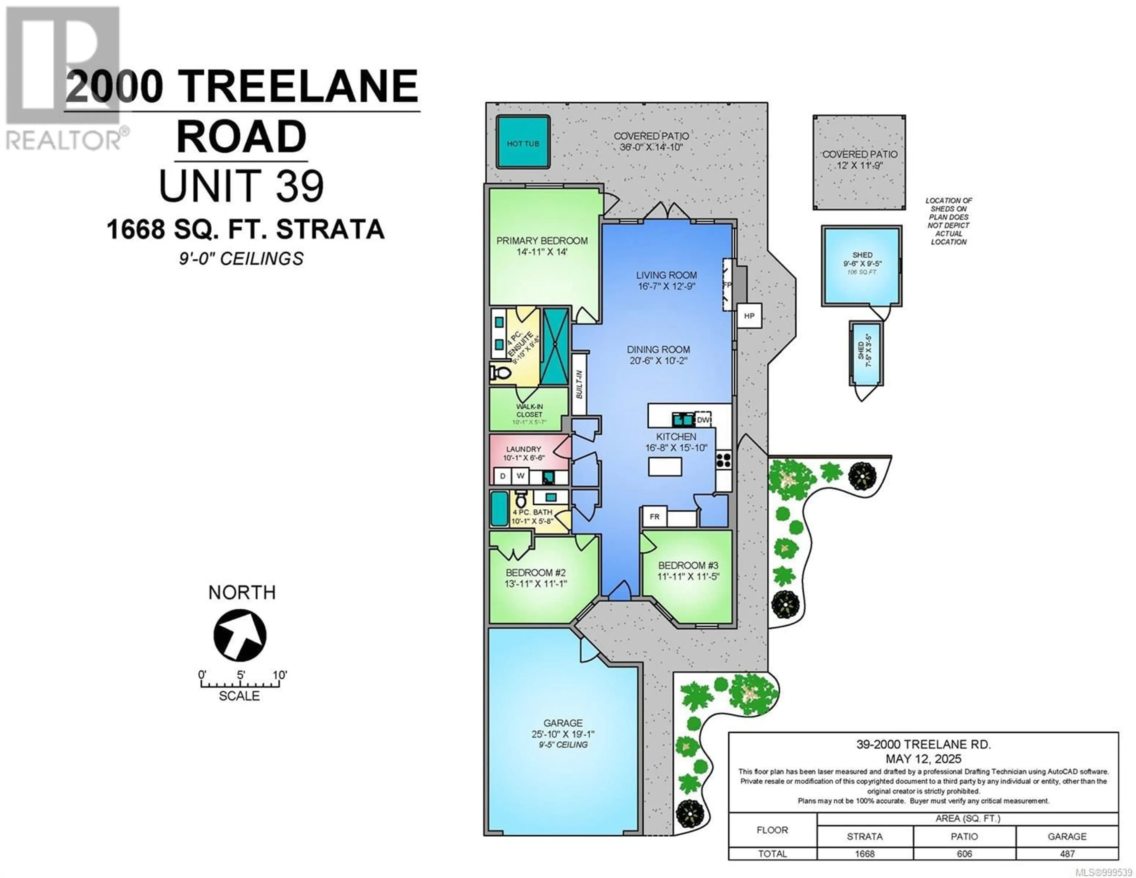 Floor plan for 39 - 2000 TREELANE ROAD, Campbell River British Columbia V9W4G1
