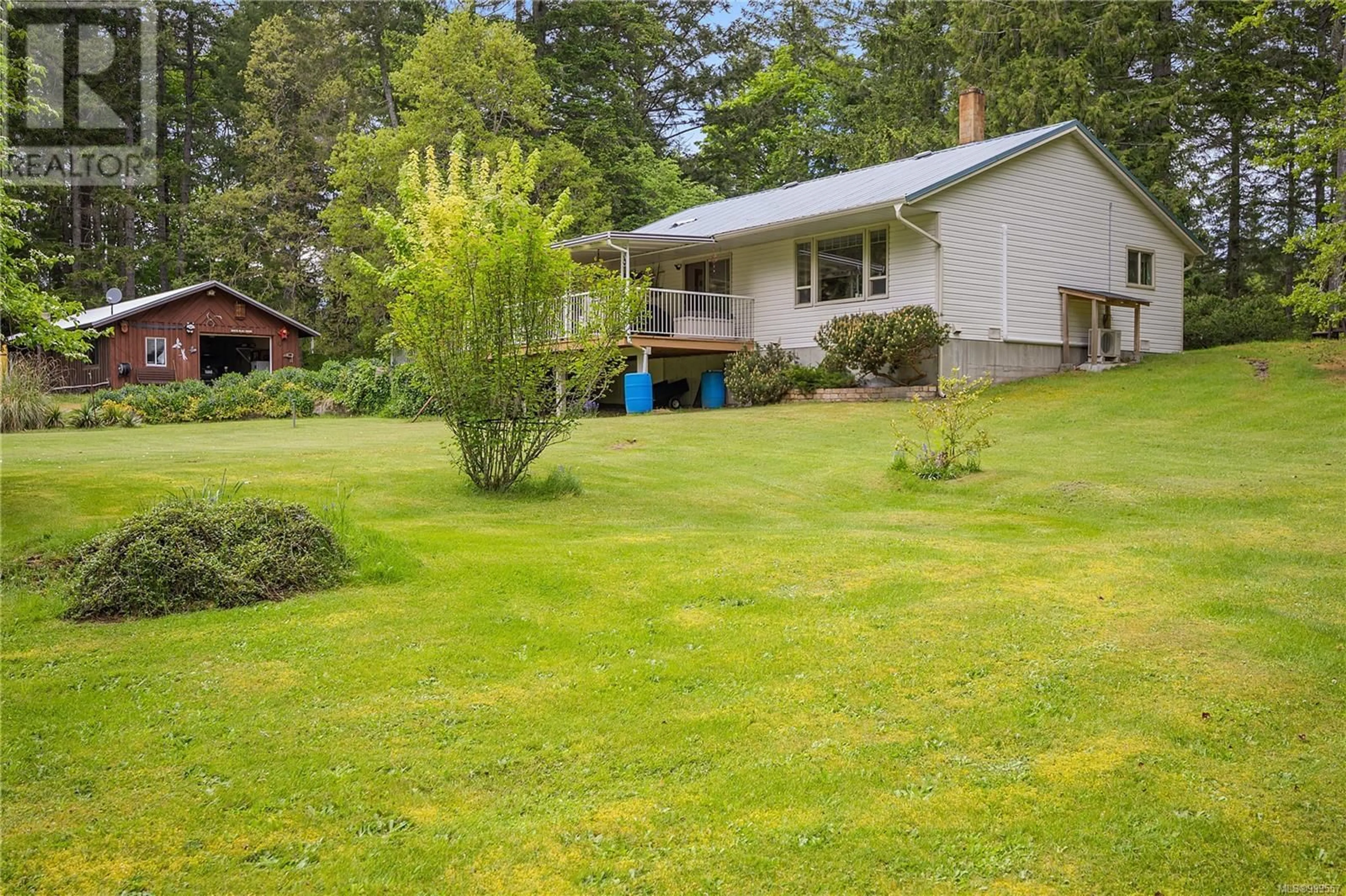 A pic from outside/outdoor area/front of a property/back of a property/a pic from drone, unknown for 2953 RAVENHILL ROAD, Nanaimo British Columbia V9X1N7