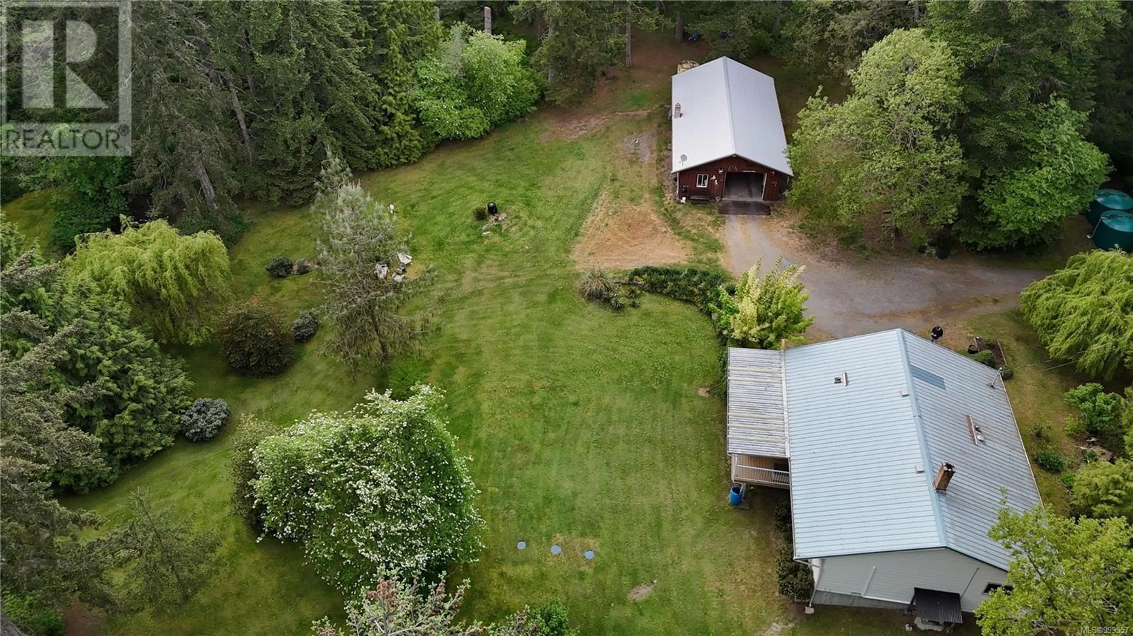 A pic from outside/outdoor area/front of a property/back of a property/a pic from drone, forest/trees view for 2953 RAVENHILL ROAD, Nanaimo British Columbia V9X1N7