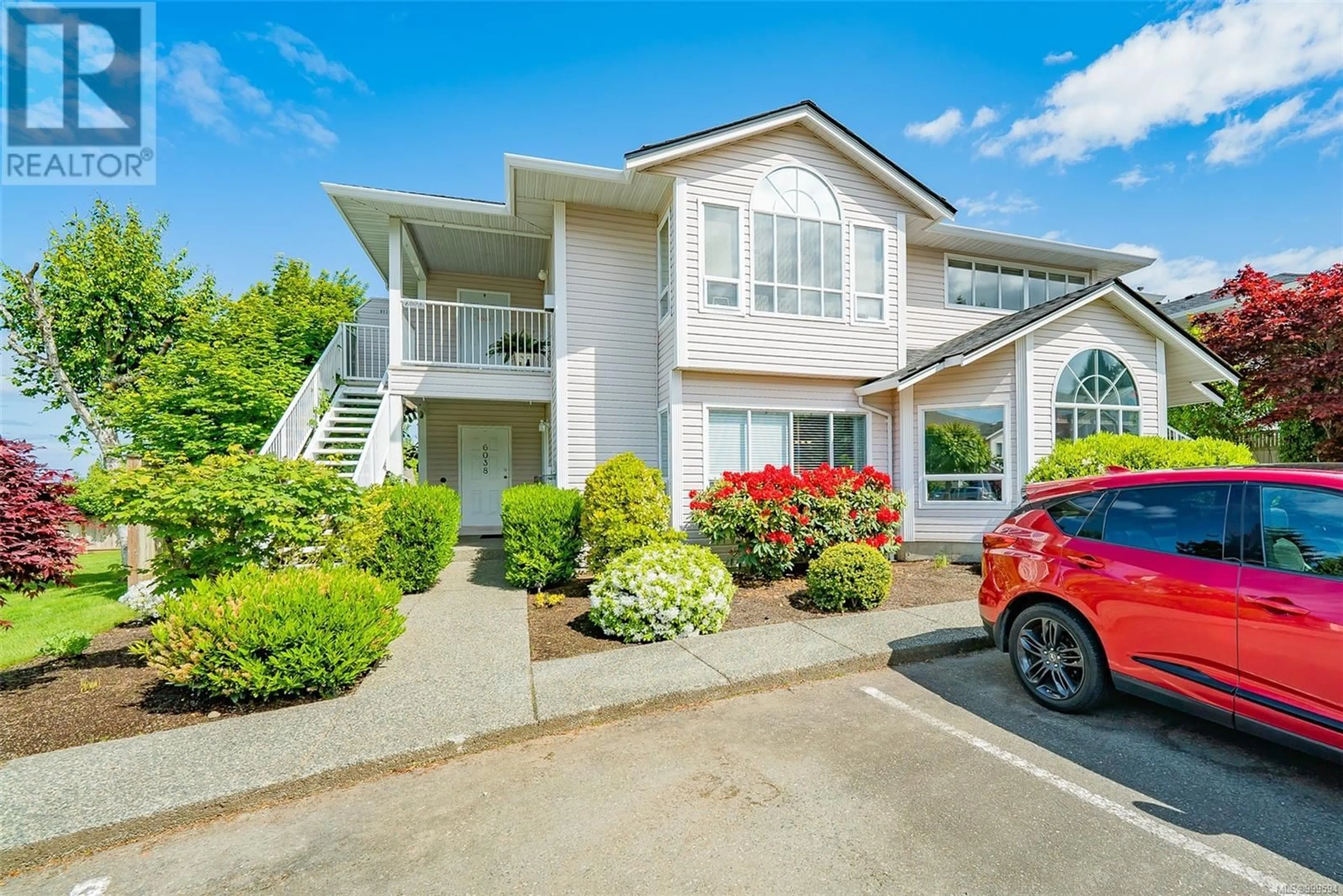 Home with vinyl exterior material, street for 6036 CEDAR GROVE DRIVE, Nanaimo British Columbia V9T6G1
