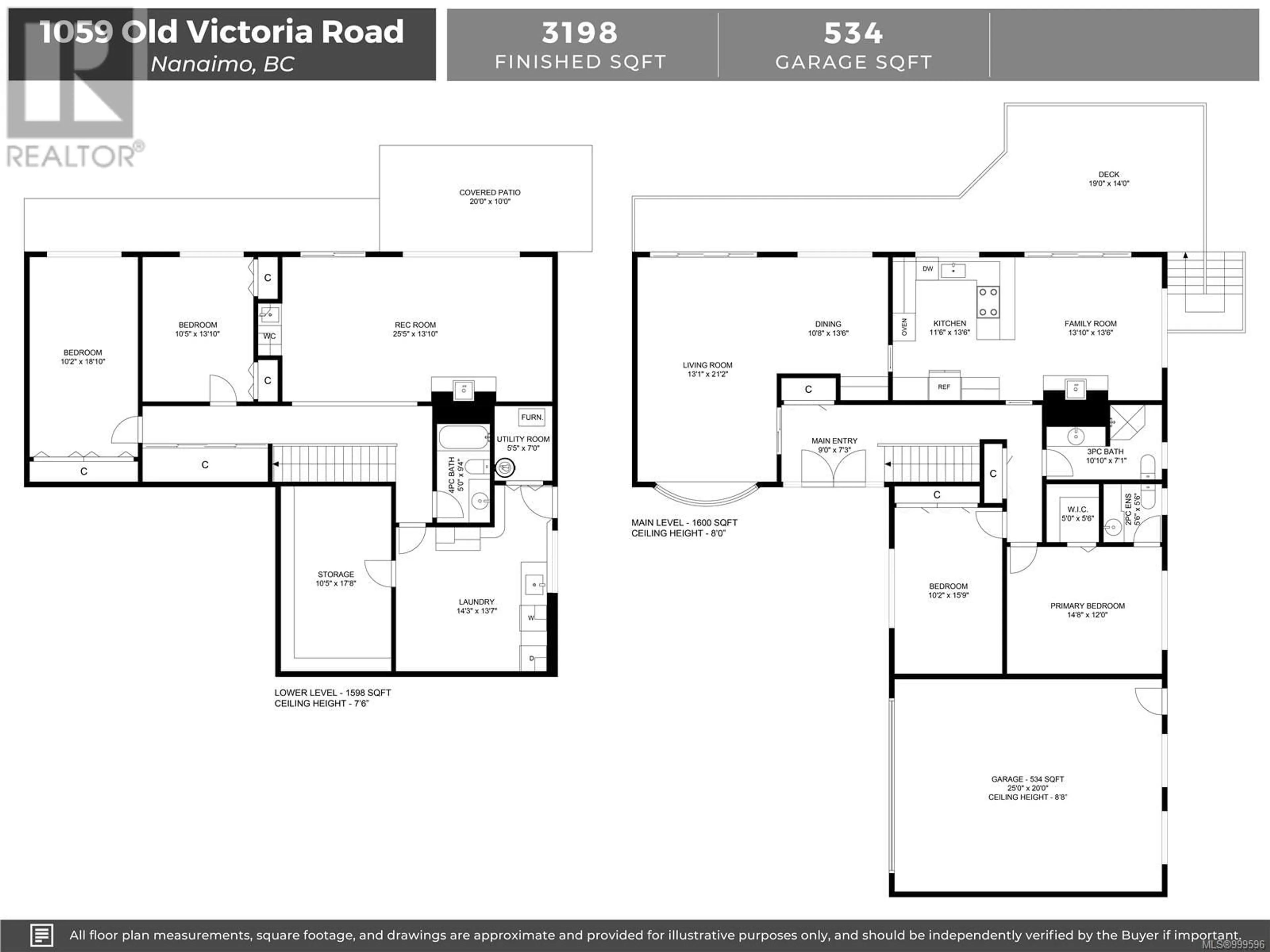 Floor plan for 1059 OLD VICTORIA ROAD, Nanaimo British Columbia V9R6R4