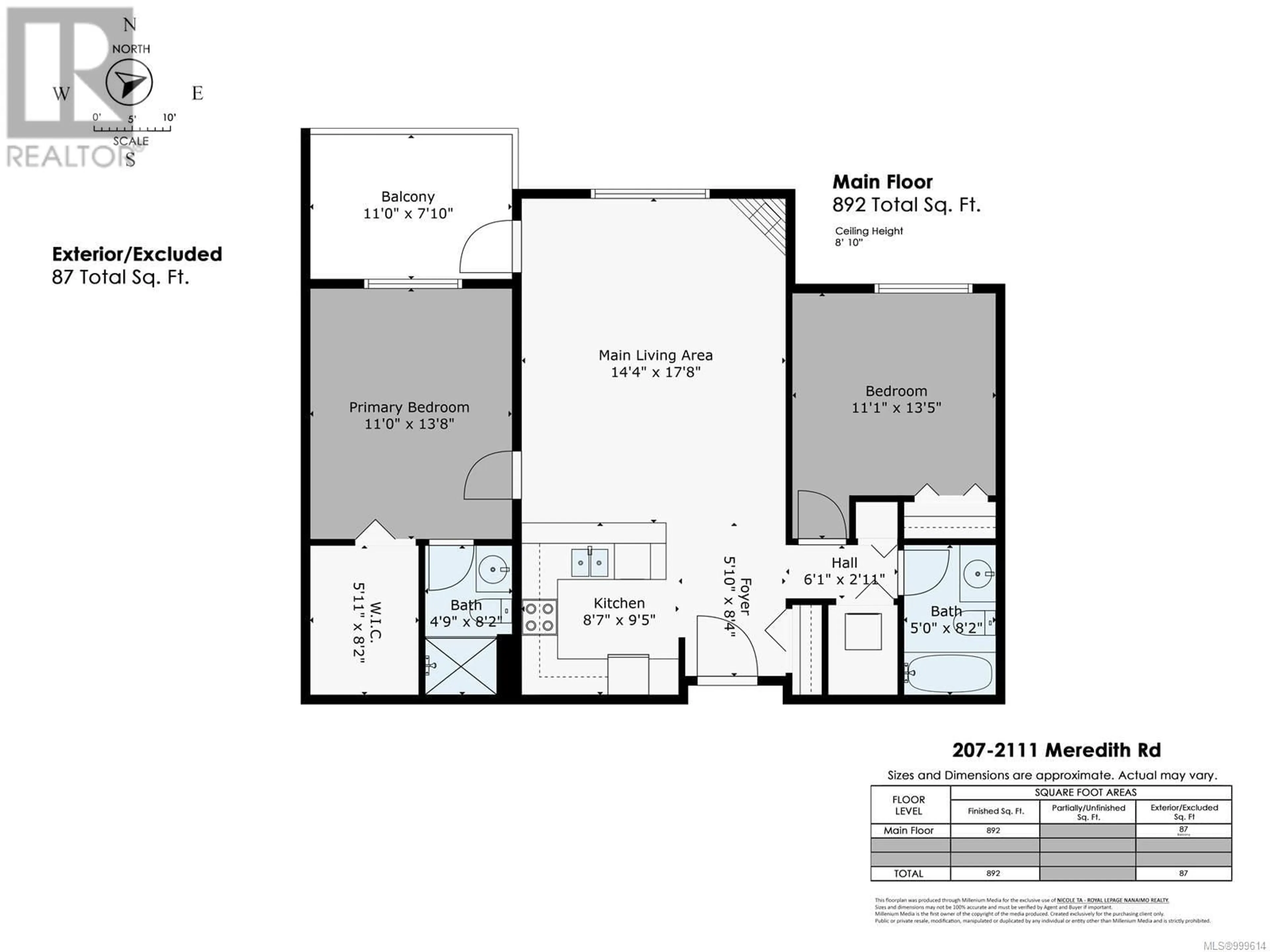 Floor plan for 6465 LASALLE ROAD, Nanaimo British Columbia V9V1P3