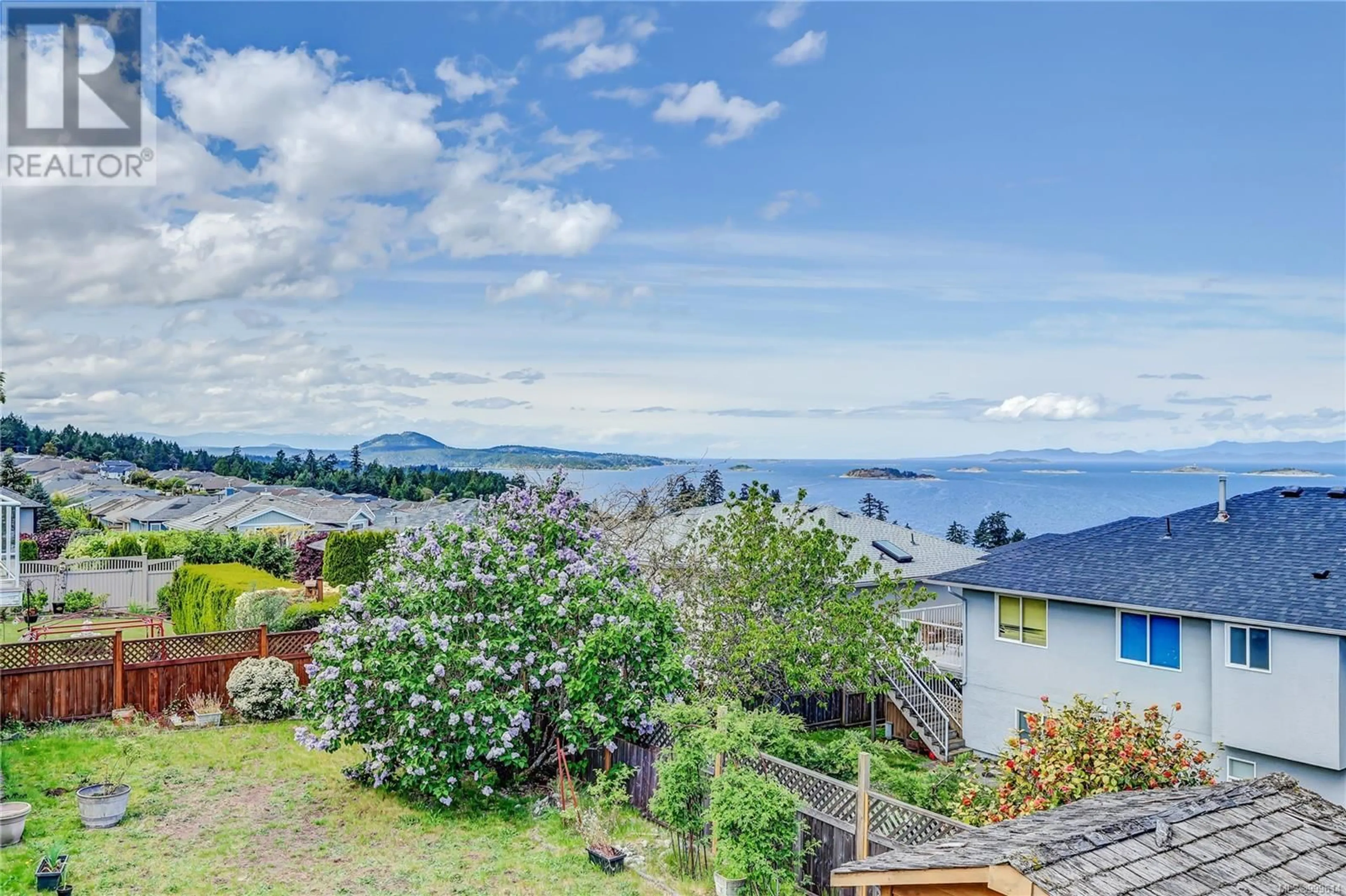 A pic from outside/outdoor area/front of a property/back of a property/a pic from drone, water/lake/river/ocean view for 6465 LASALLE ROAD, Nanaimo British Columbia V9V1P3