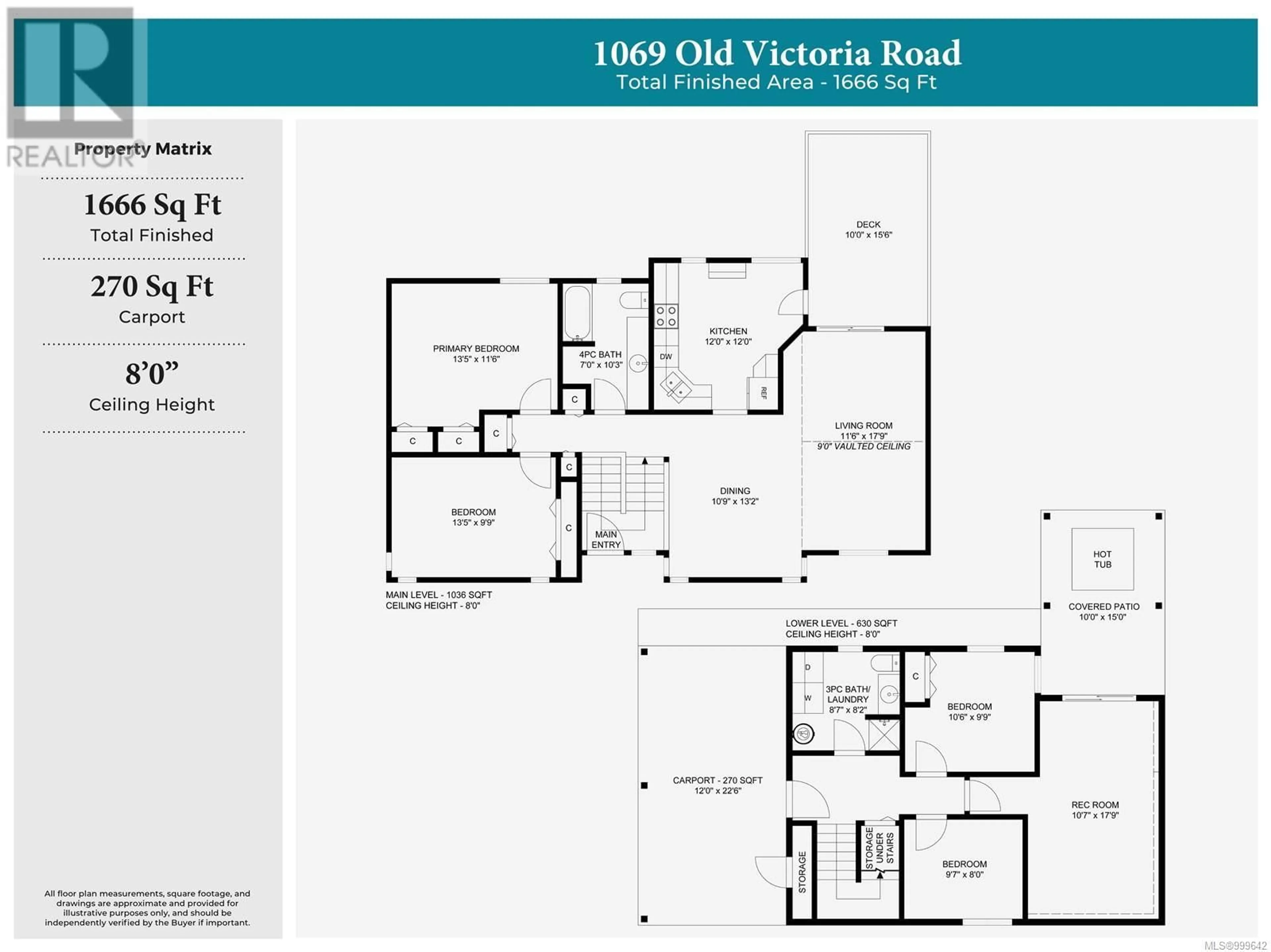 Floor plan for 1069 OLD VICTORIA ROAD, Nanaimo British Columbia V9R6R4