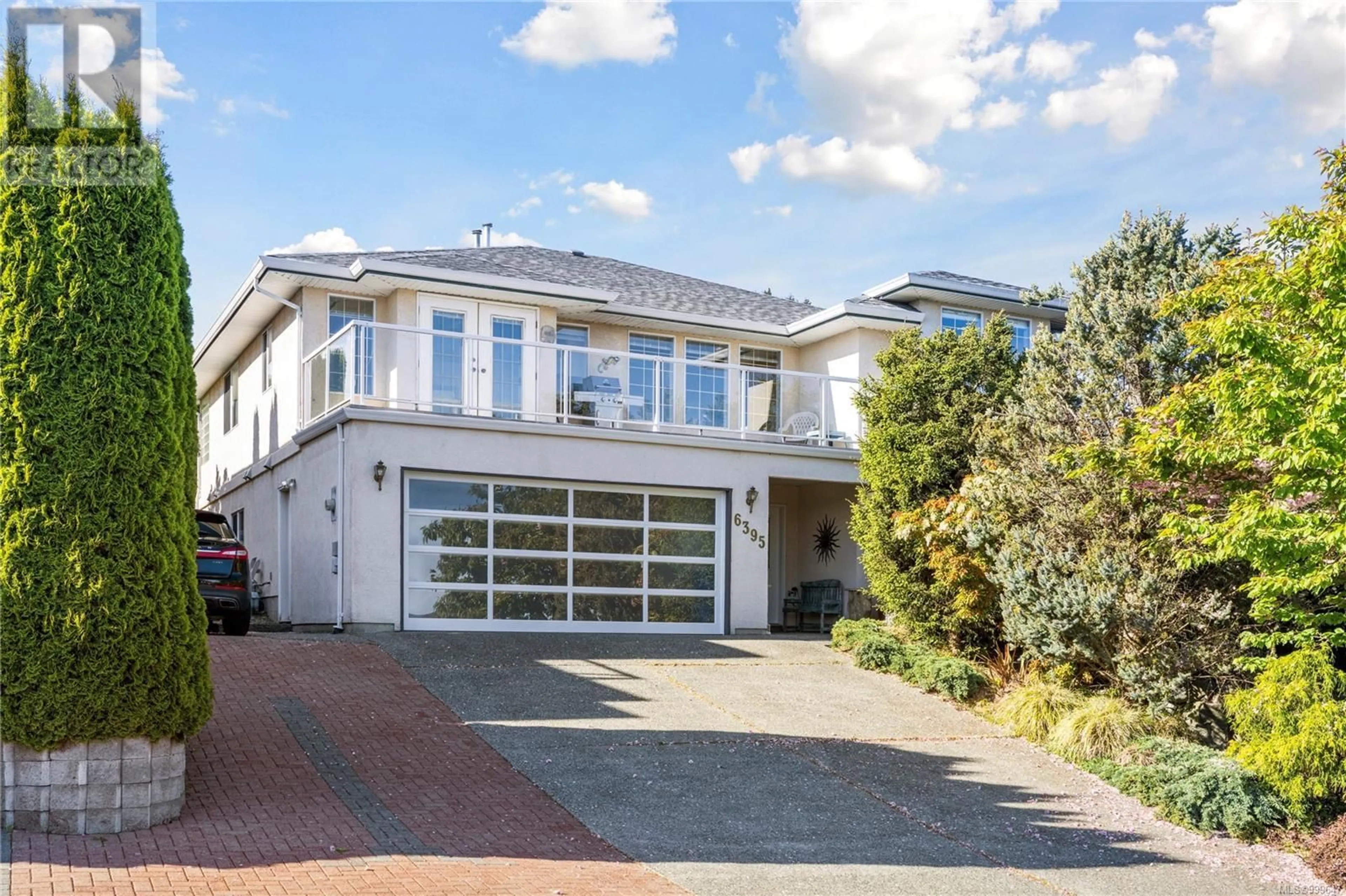 Home with brick exterior material, street for 6395 GROVELAND DRIVE, Nanaimo British Columbia V9V1P5