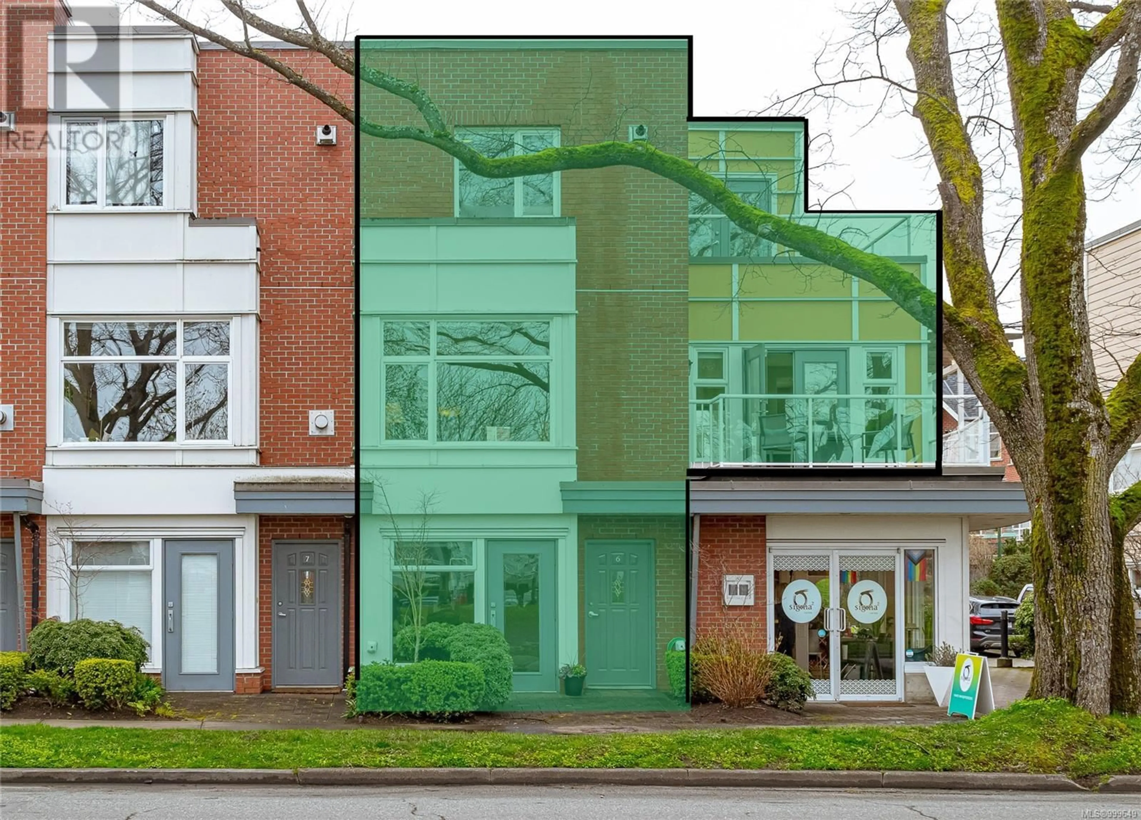 Home with brick exterior material, building for 6 - 60 DALLAS ROAD, Victoria British Columbia V8V1A2
