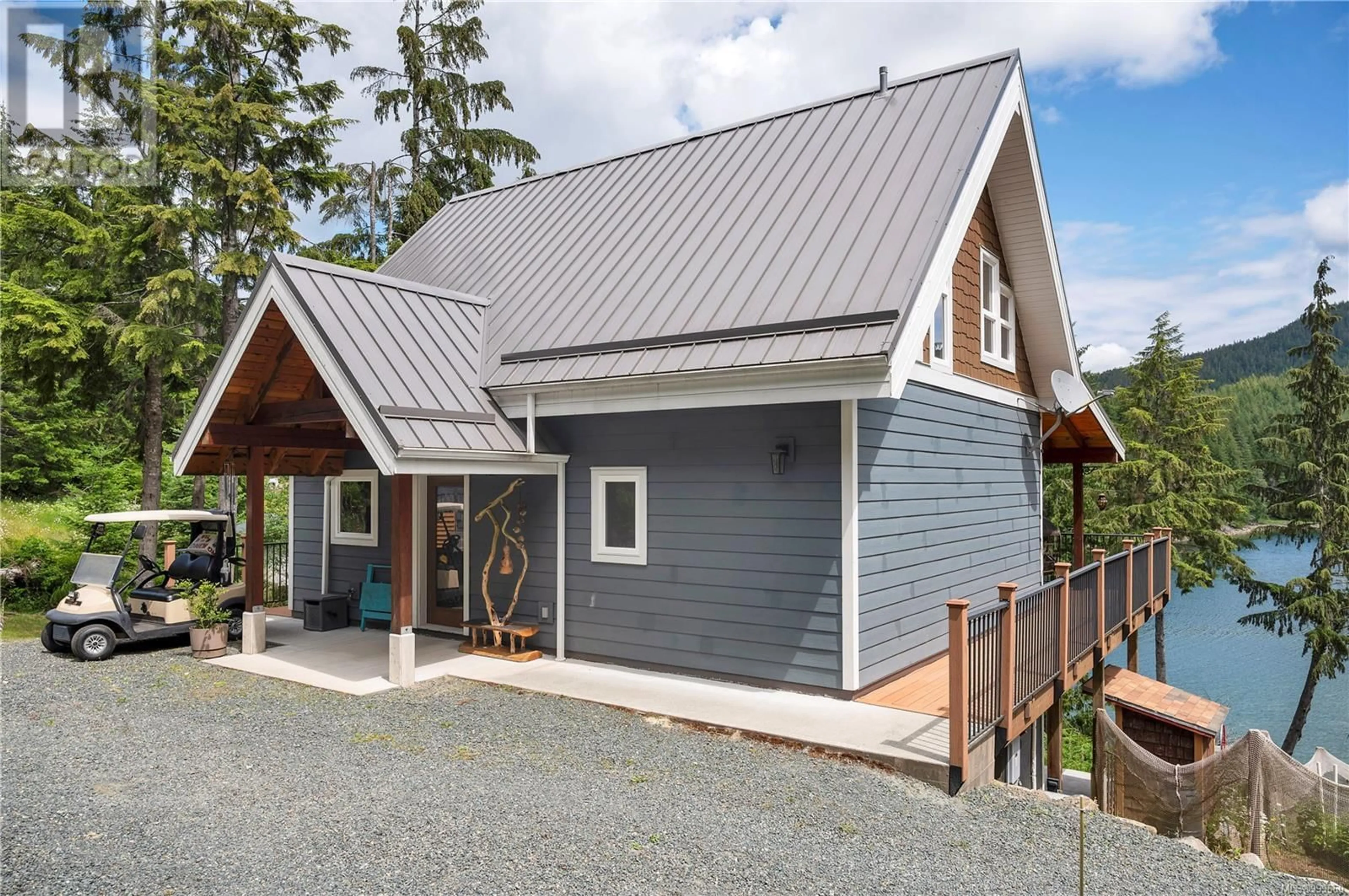 Home with vinyl exterior material, unknown for 1646 KANISH VIEW DRIVE, Quadra Island British Columbia V0P1H0