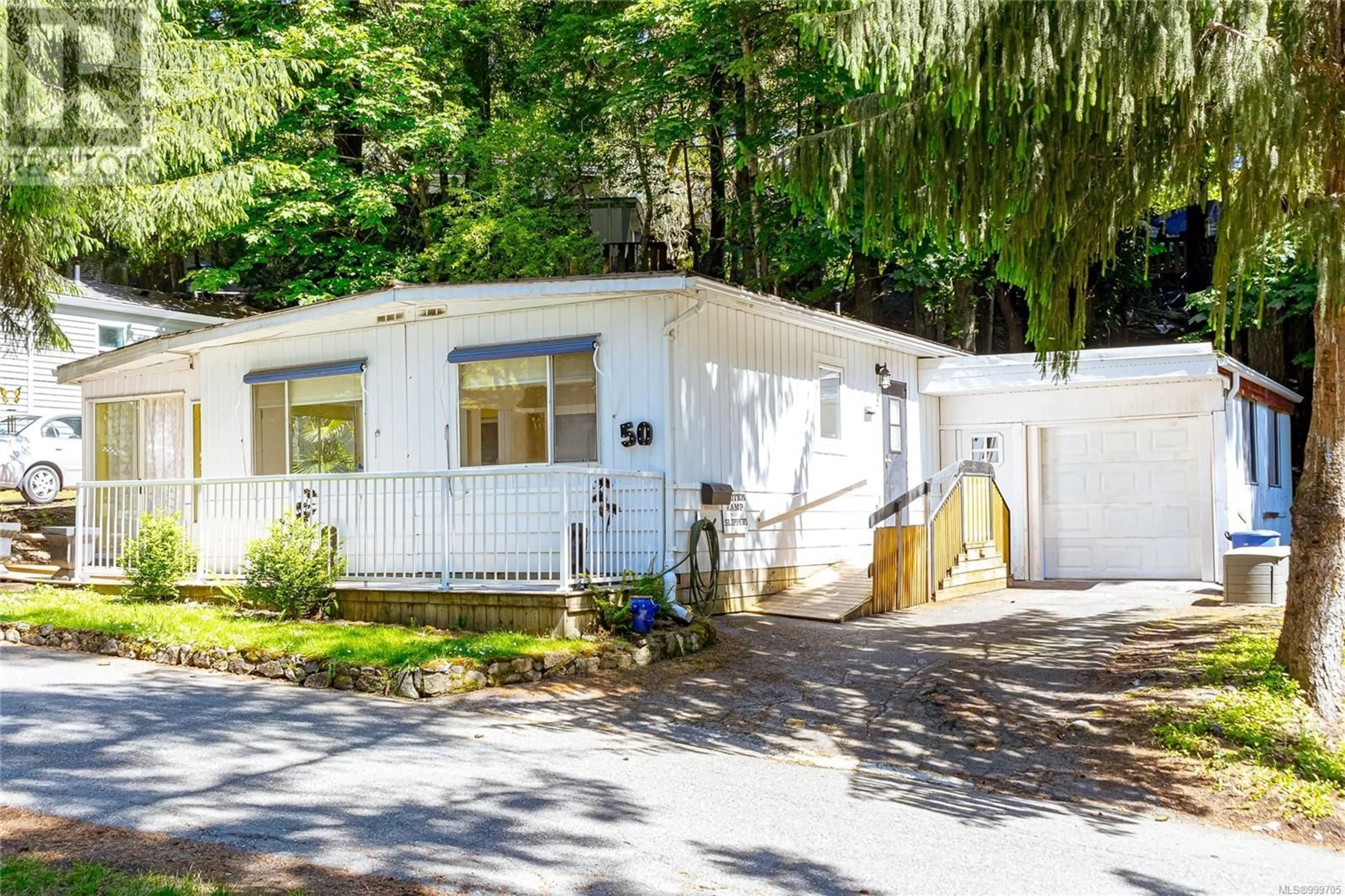 Home with vinyl exterior material, street for 50 - 2500 FLORENCE LAKE ROAD, Langford British Columbia V9B4H2