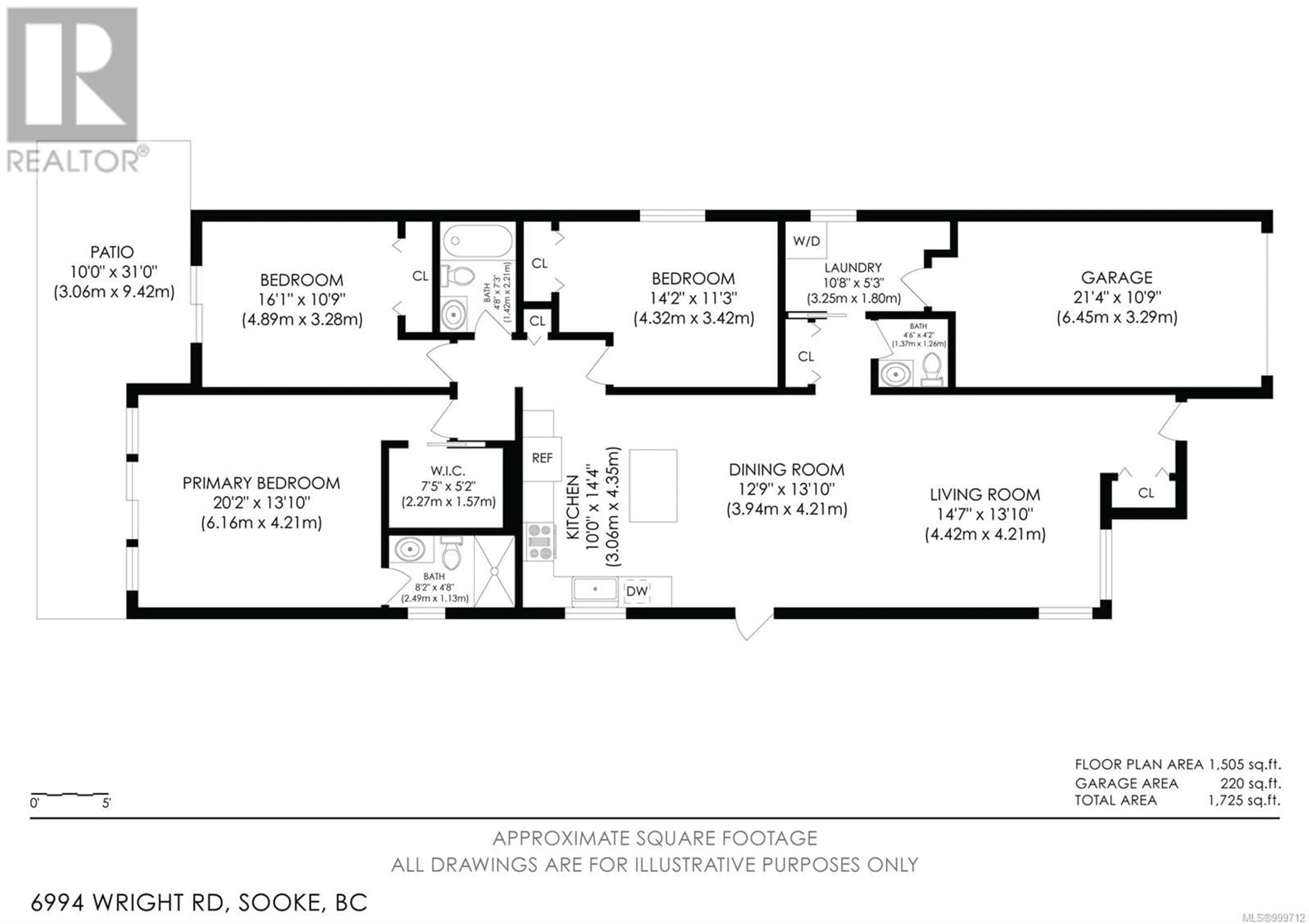 Floor plan for 6994 WRIGHT ROAD, Sooke British Columbia V9Z1M5