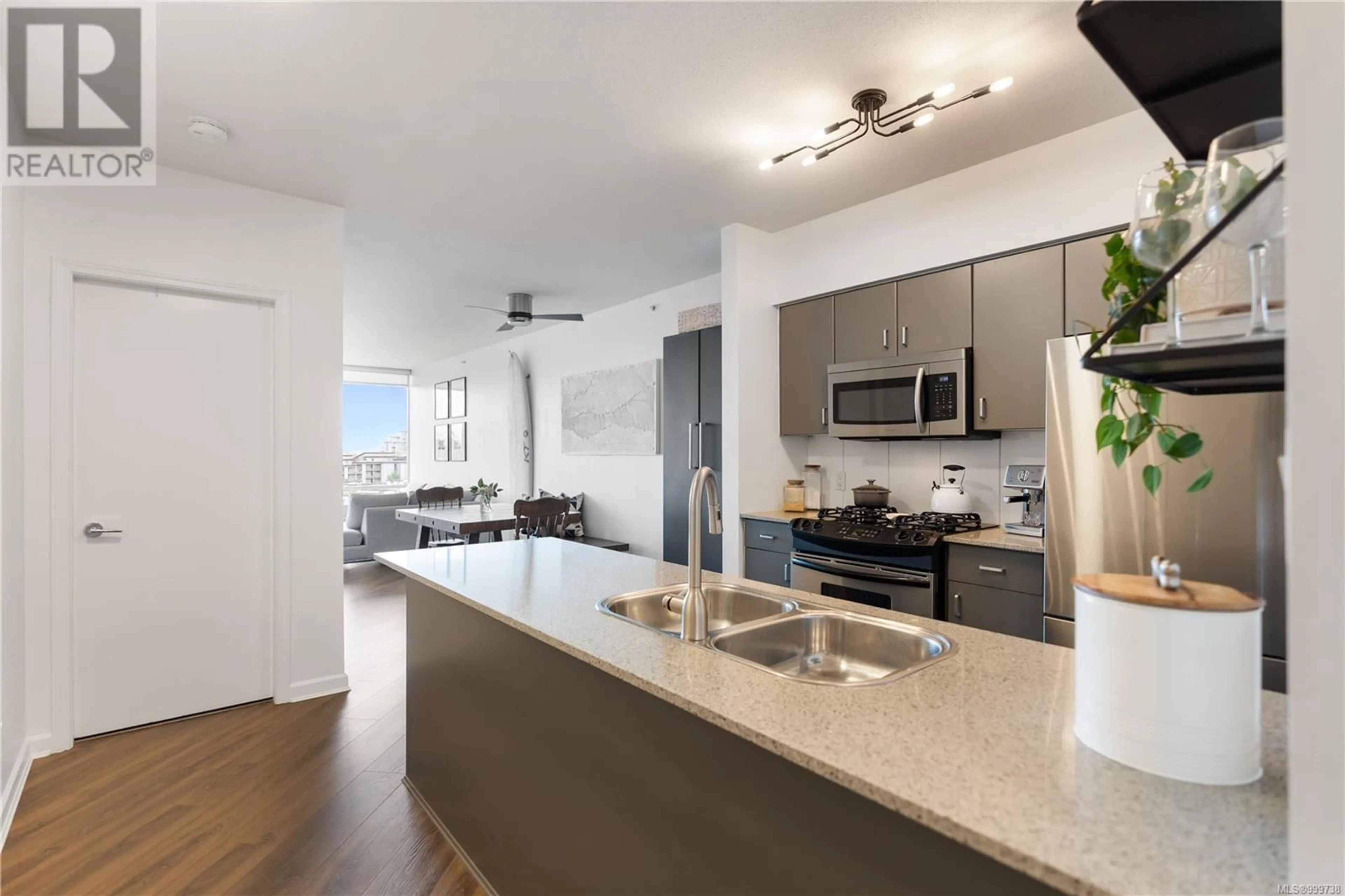 Open concept kitchen, unknown for 1012 - 160 WILSON STREET, Victoria British Columbia V9A7P9