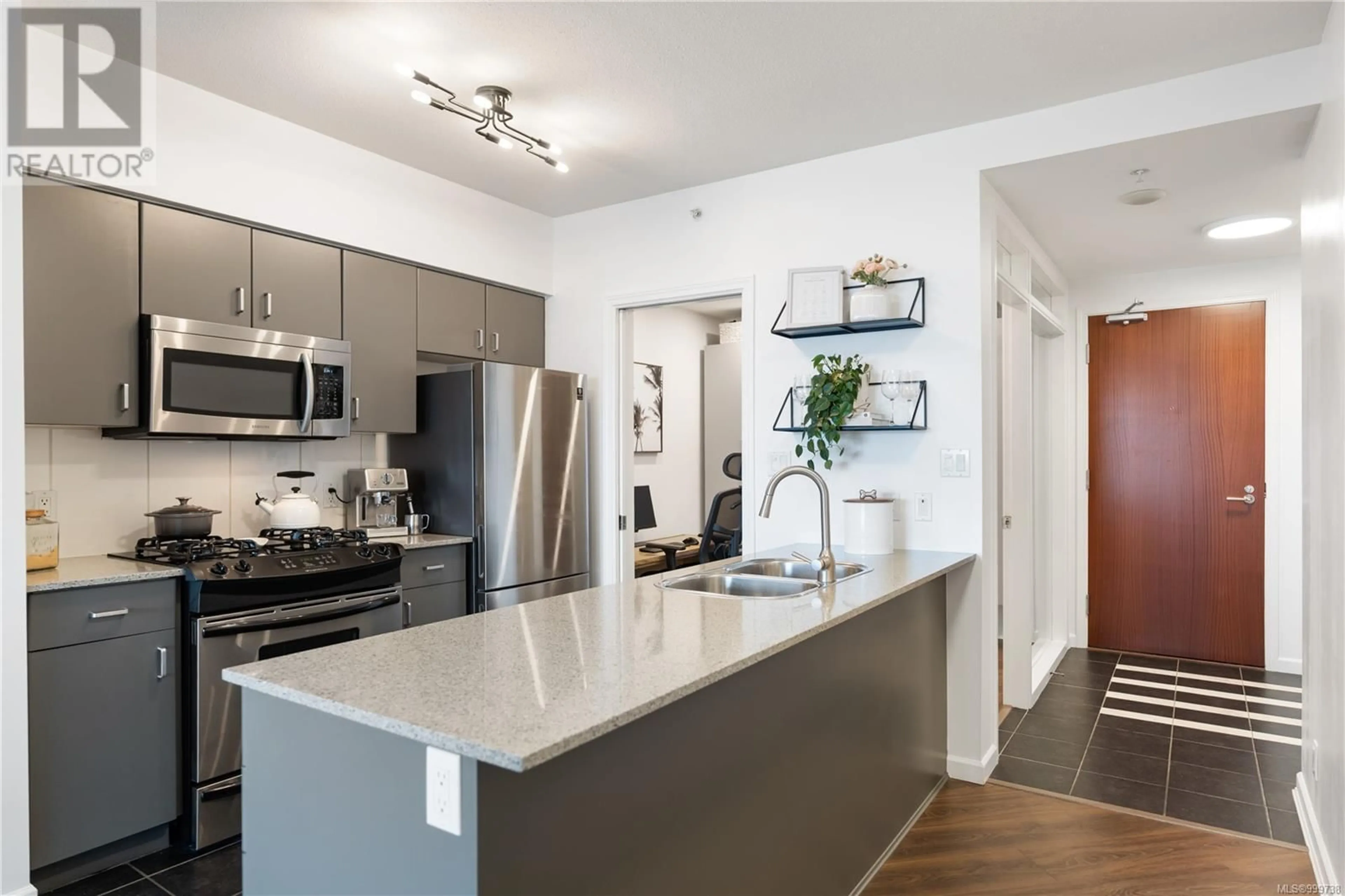 Open concept kitchen, unknown for 1012 - 160 WILSON STREET, Victoria British Columbia V9A7P9
