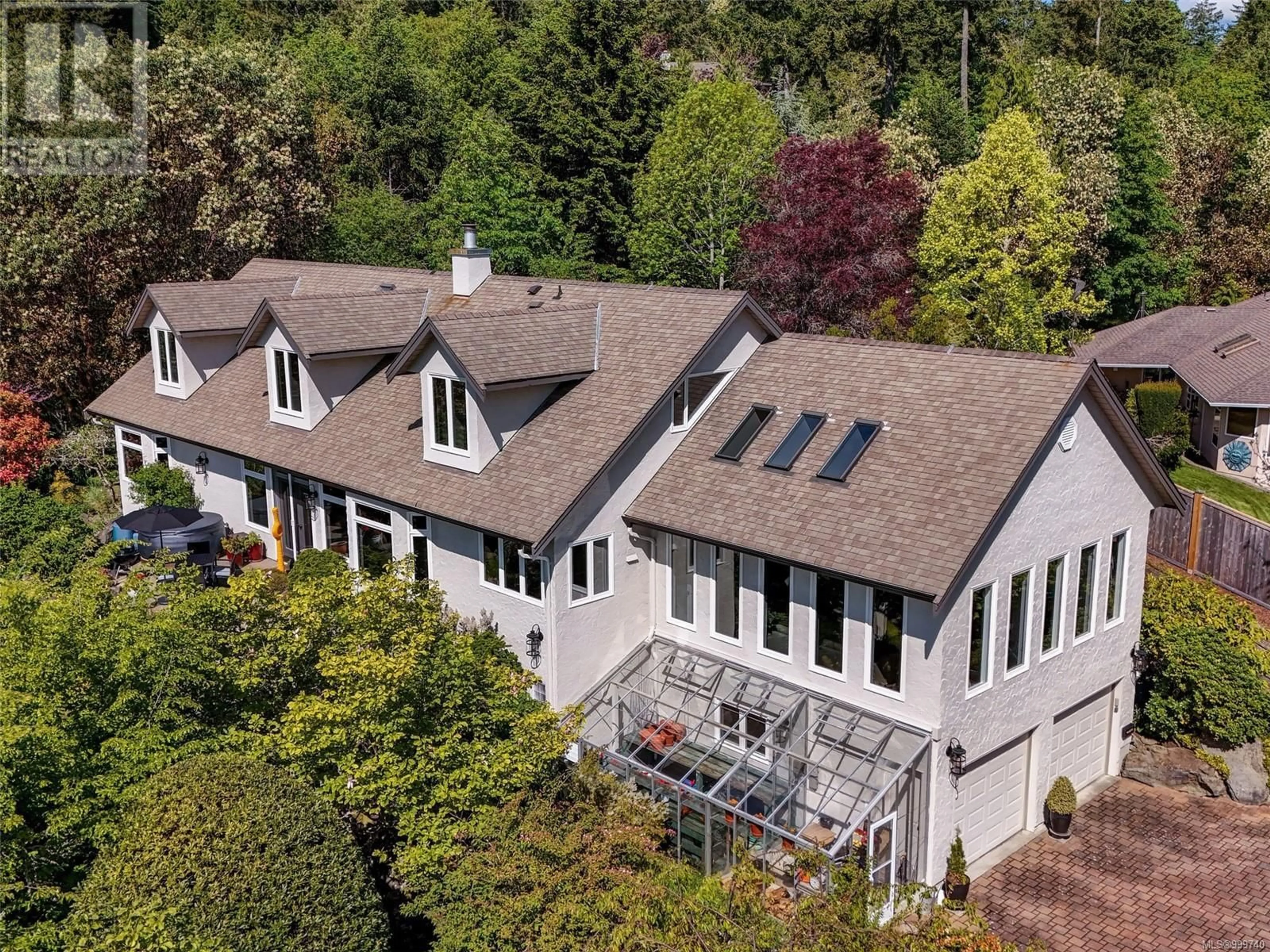 A pic from outside/outdoor area/front of a property/back of a property/a pic from drone, unknown for 1345 READINGS DRIVE, North Saanich British Columbia V8L5K7