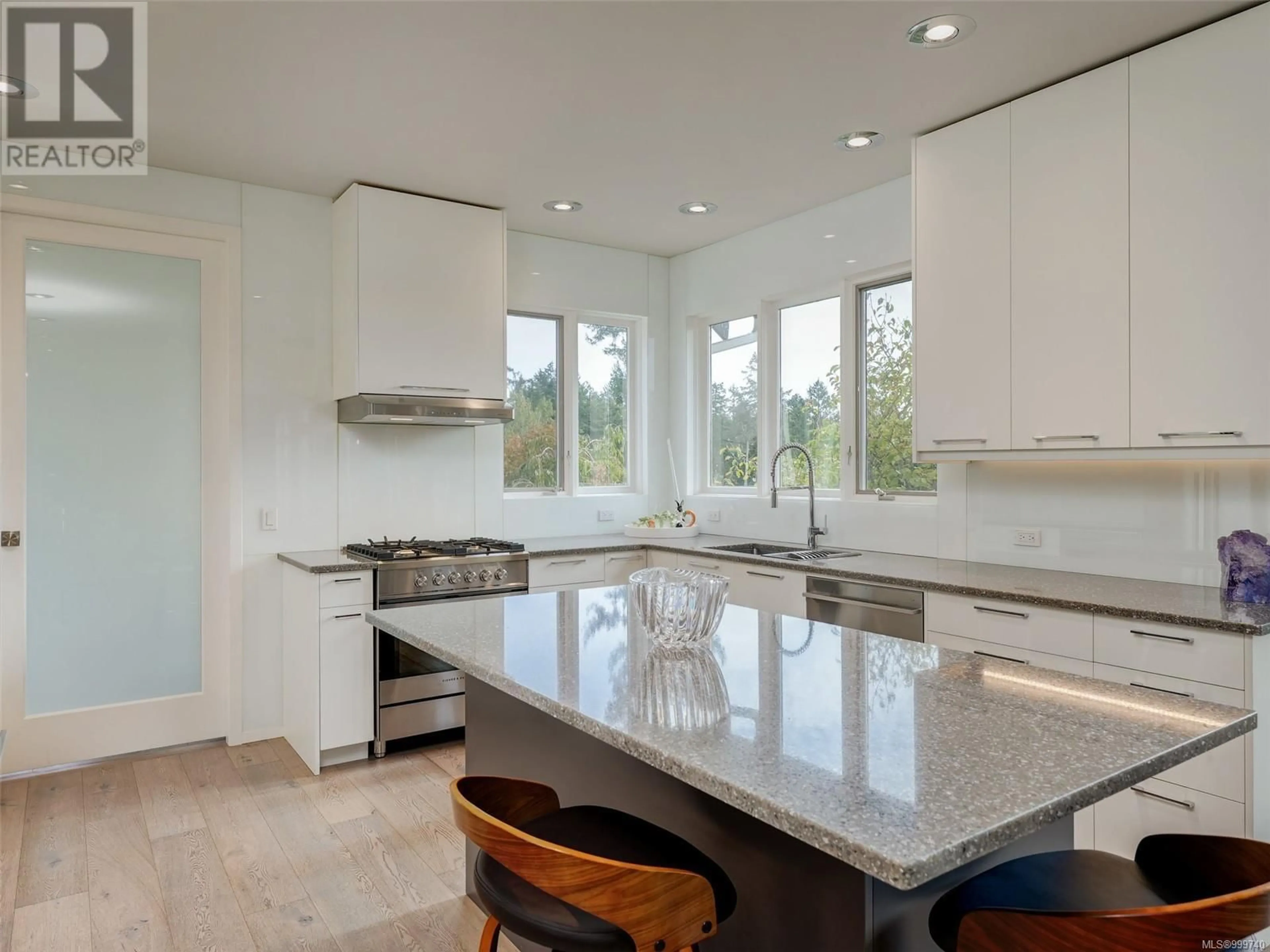 Contemporary kitchen, ceramic/tile floor for 1345 READINGS DRIVE, North Saanich British Columbia V8L5K7