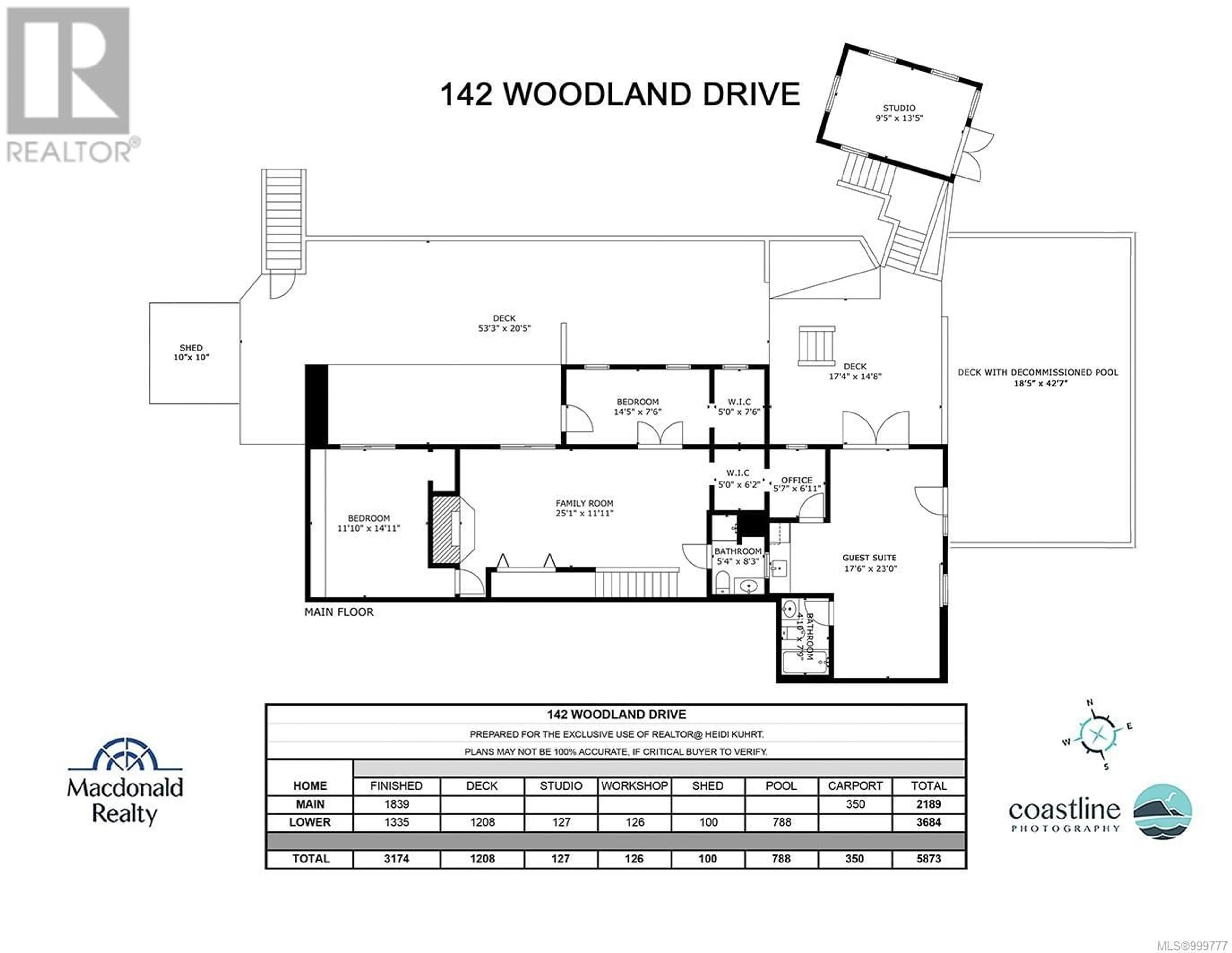 Floor plan for 142 WOODLAND DRIVE, Salt Spring British Columbia V8K1K1
