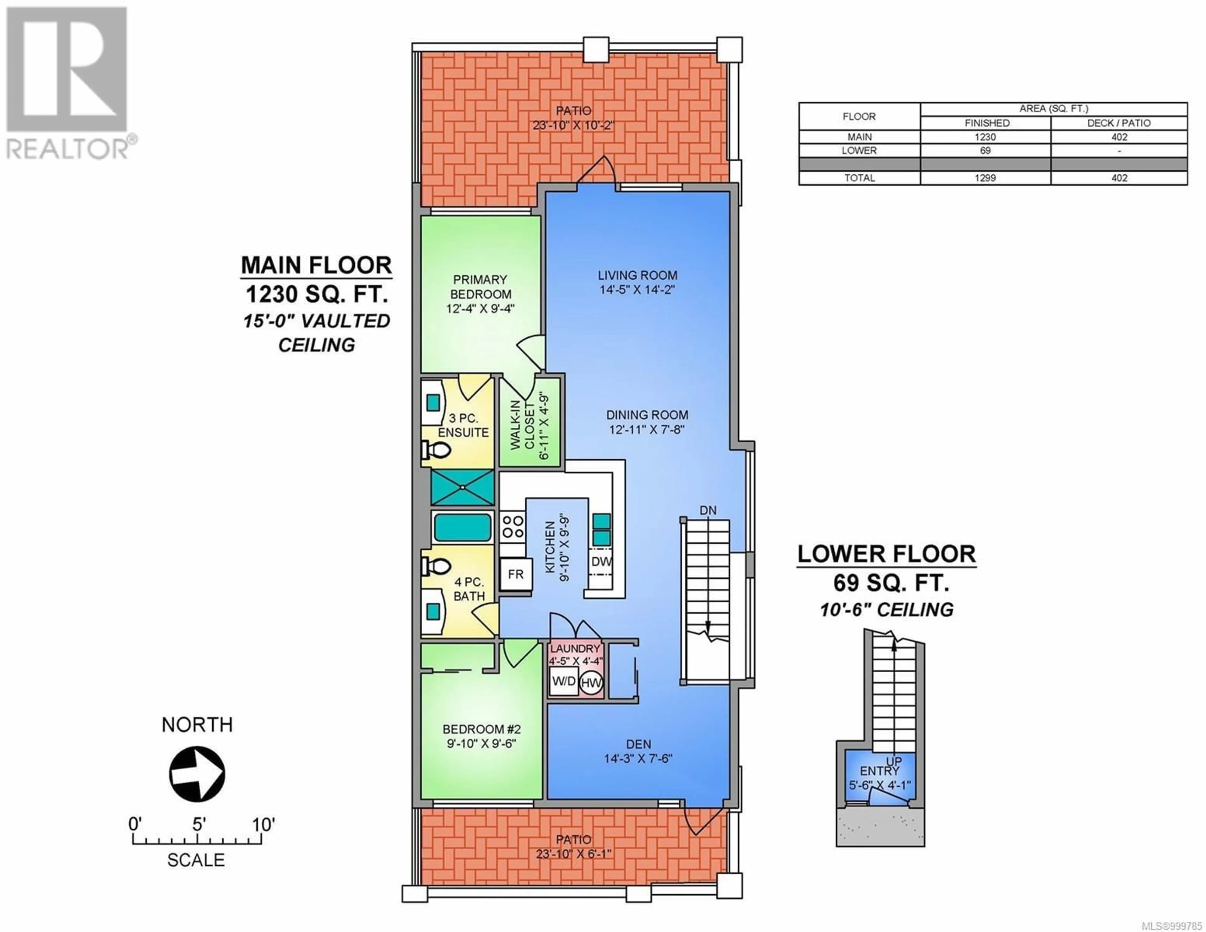 Floor plan for 201 - 6135 METRAL DRIVE, Nanaimo British Columbia V9T2L7