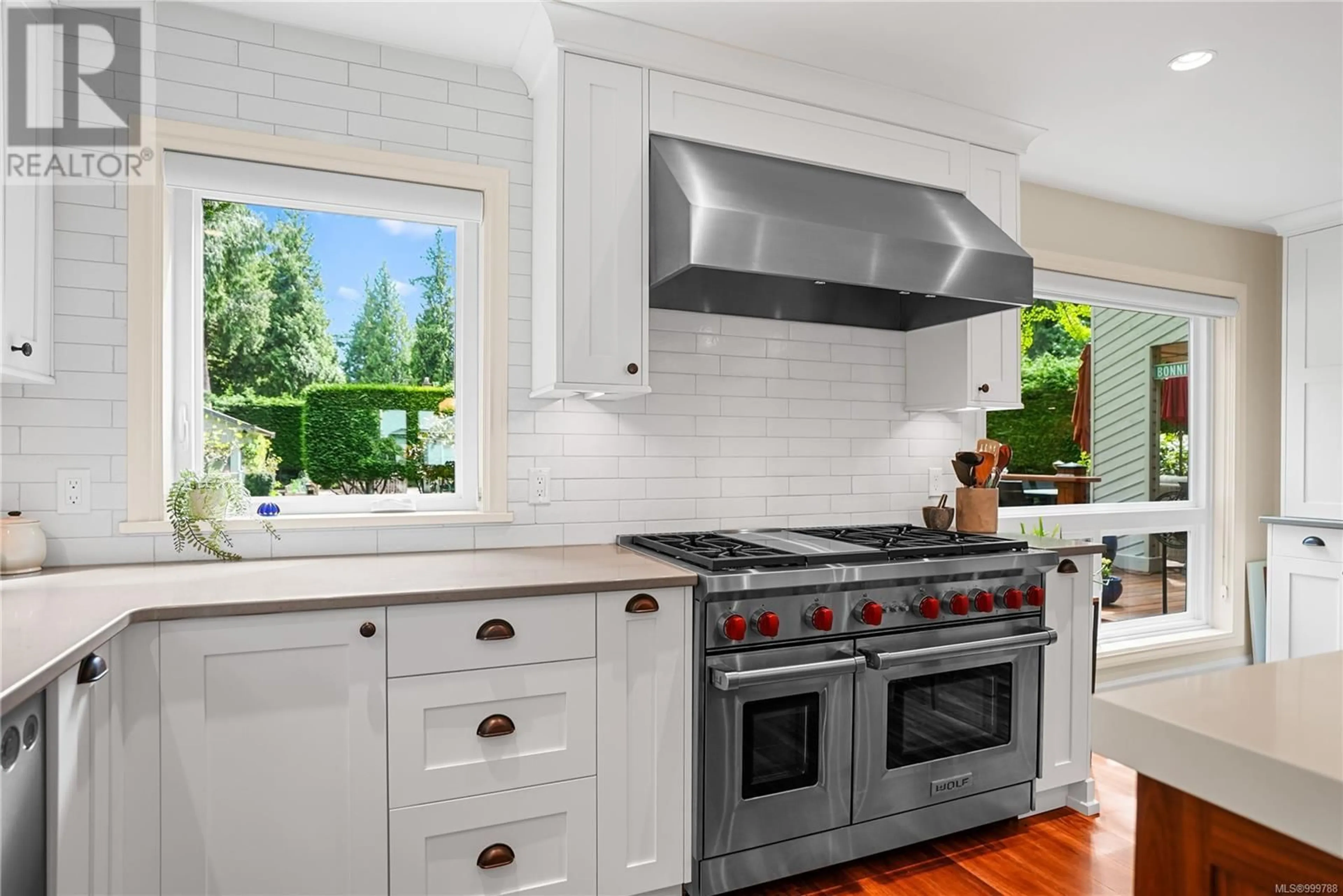 Contemporary kitchen, ceramic/tile floor for 771 HELVETIA CRESCENT, Saanich British Columbia V8Y1M1