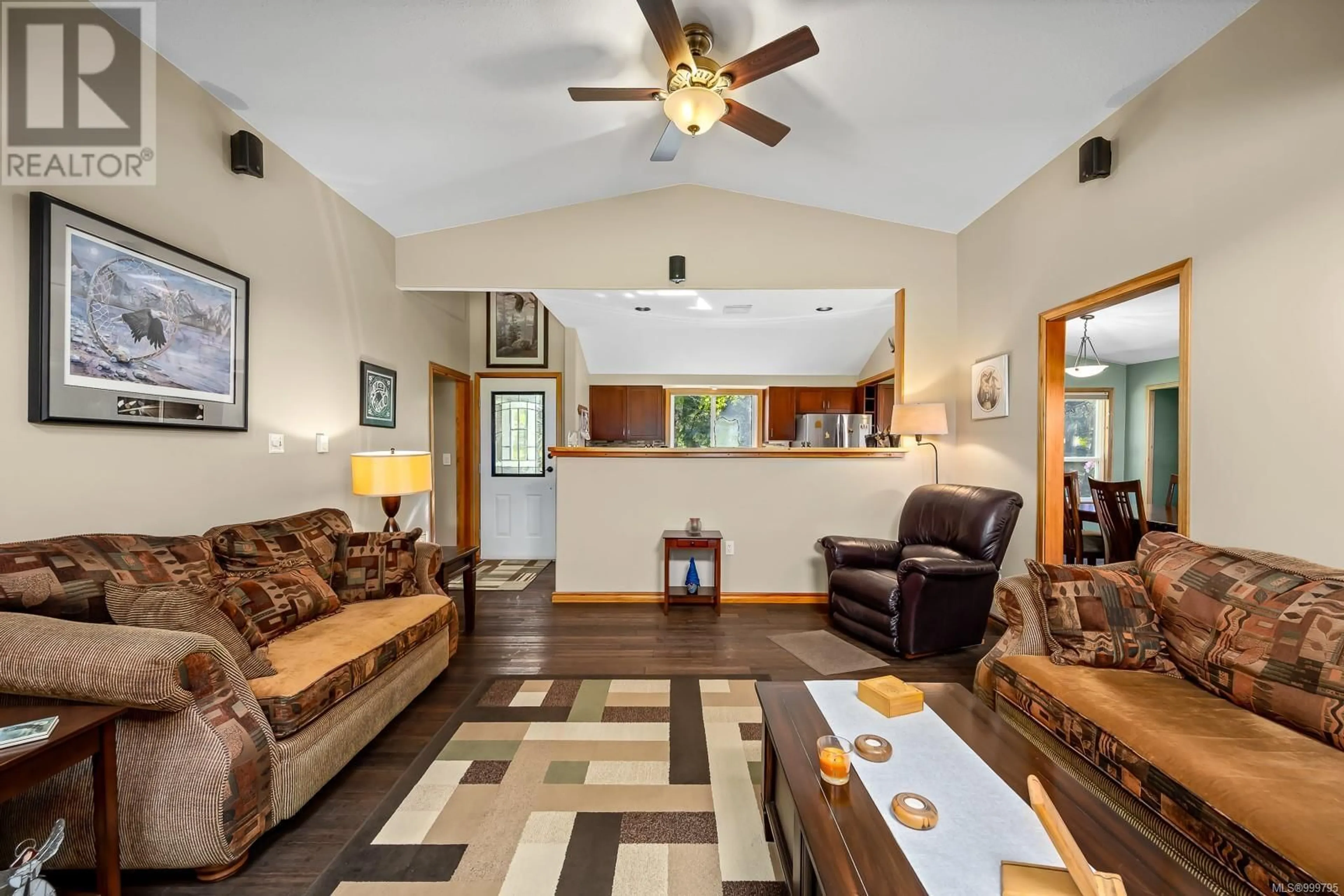 Living room with furniture, ceramic/tile floor for 1307 ANDERTON ROAD, Comox British Columbia V9M3Z2