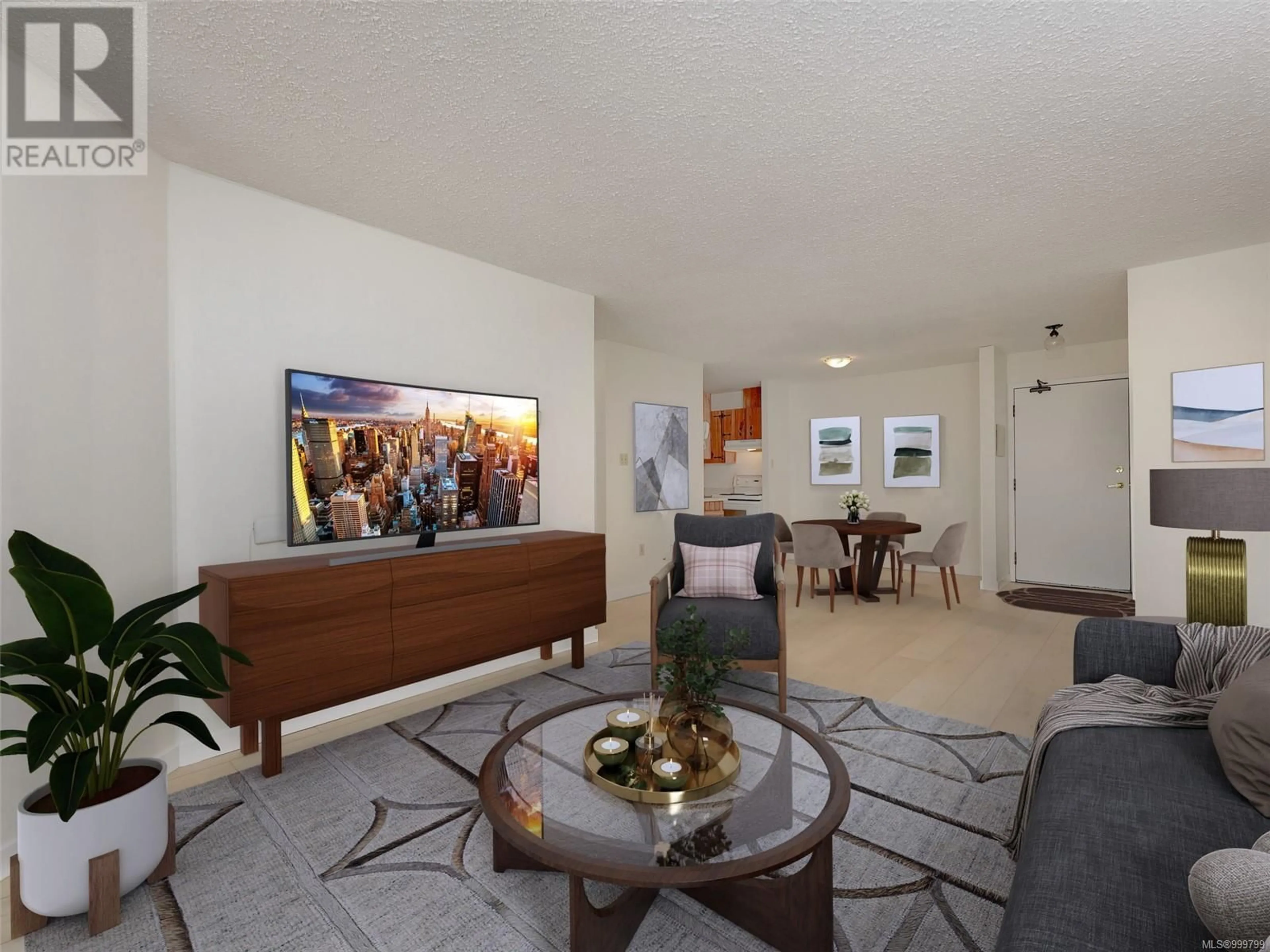 Living room with furniture, unknown for 308 - 1745 LEIGHTON ROAD, Victoria British Columbia V8R6R6