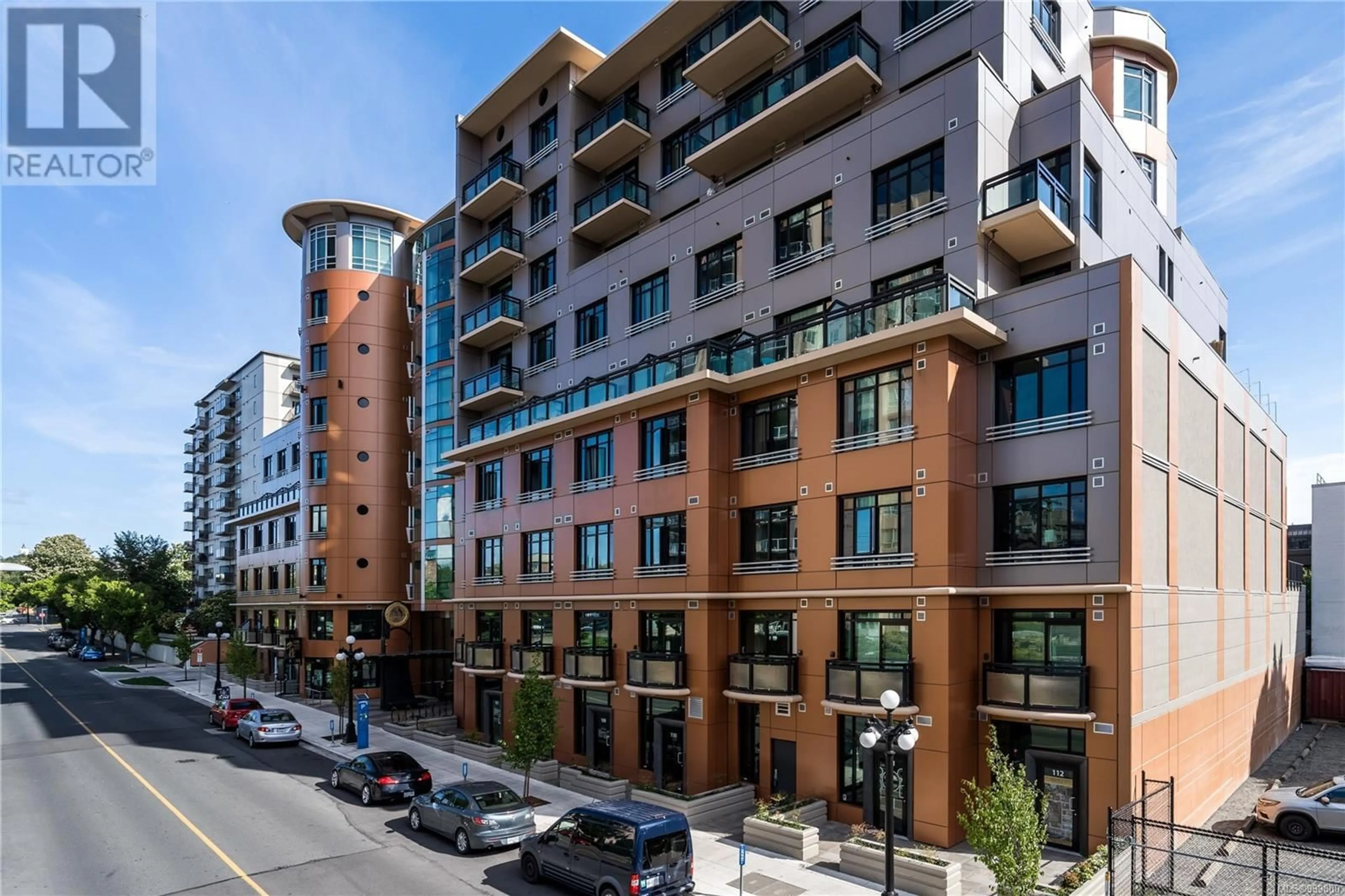 Patio, building for 804 - 1029 VIEW STREET, Victoria British Columbia V8V0C9