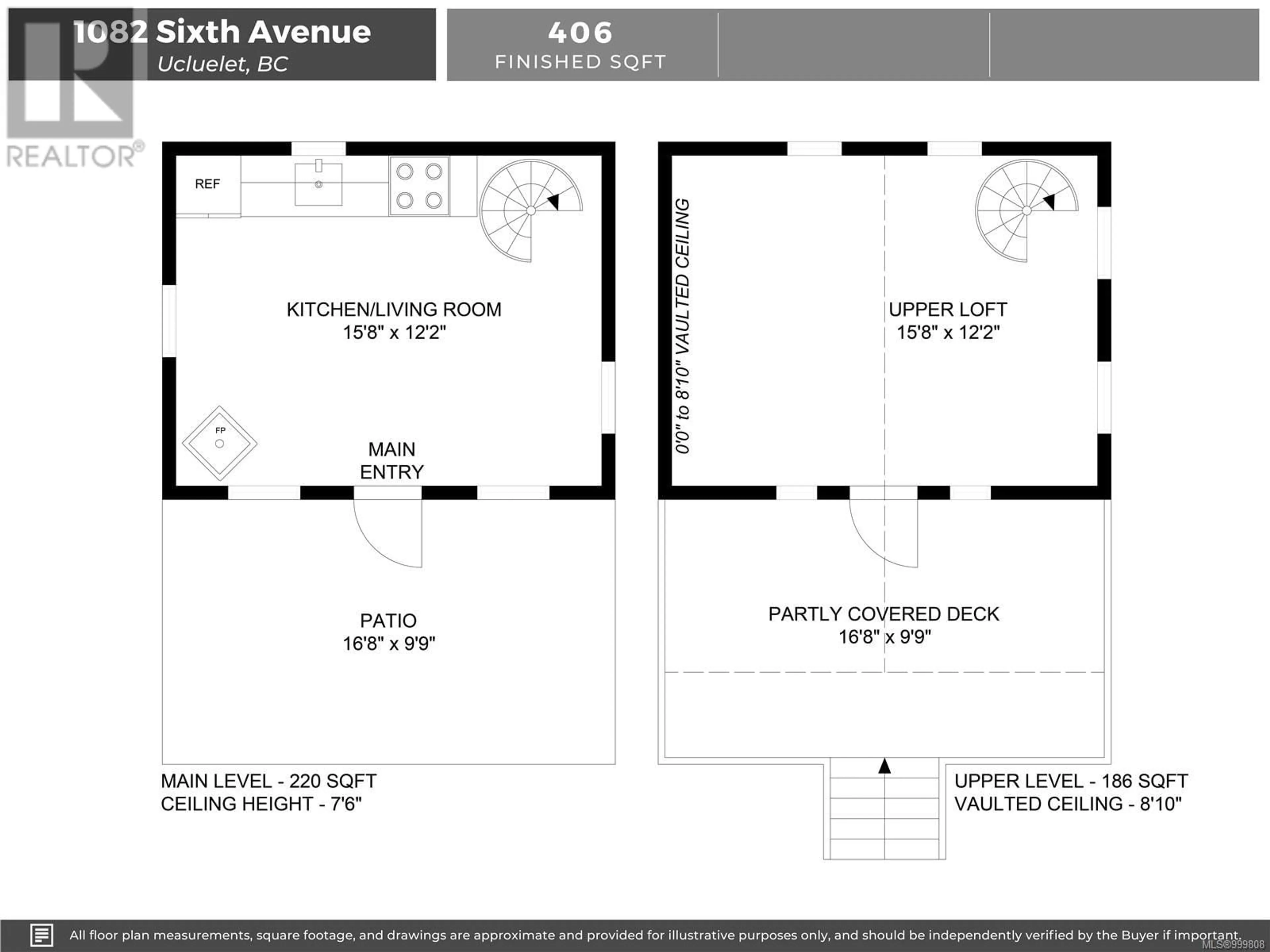 Floor plan for 1082 SIXTH AVENUE, Ucluelet British Columbia V0R3A0