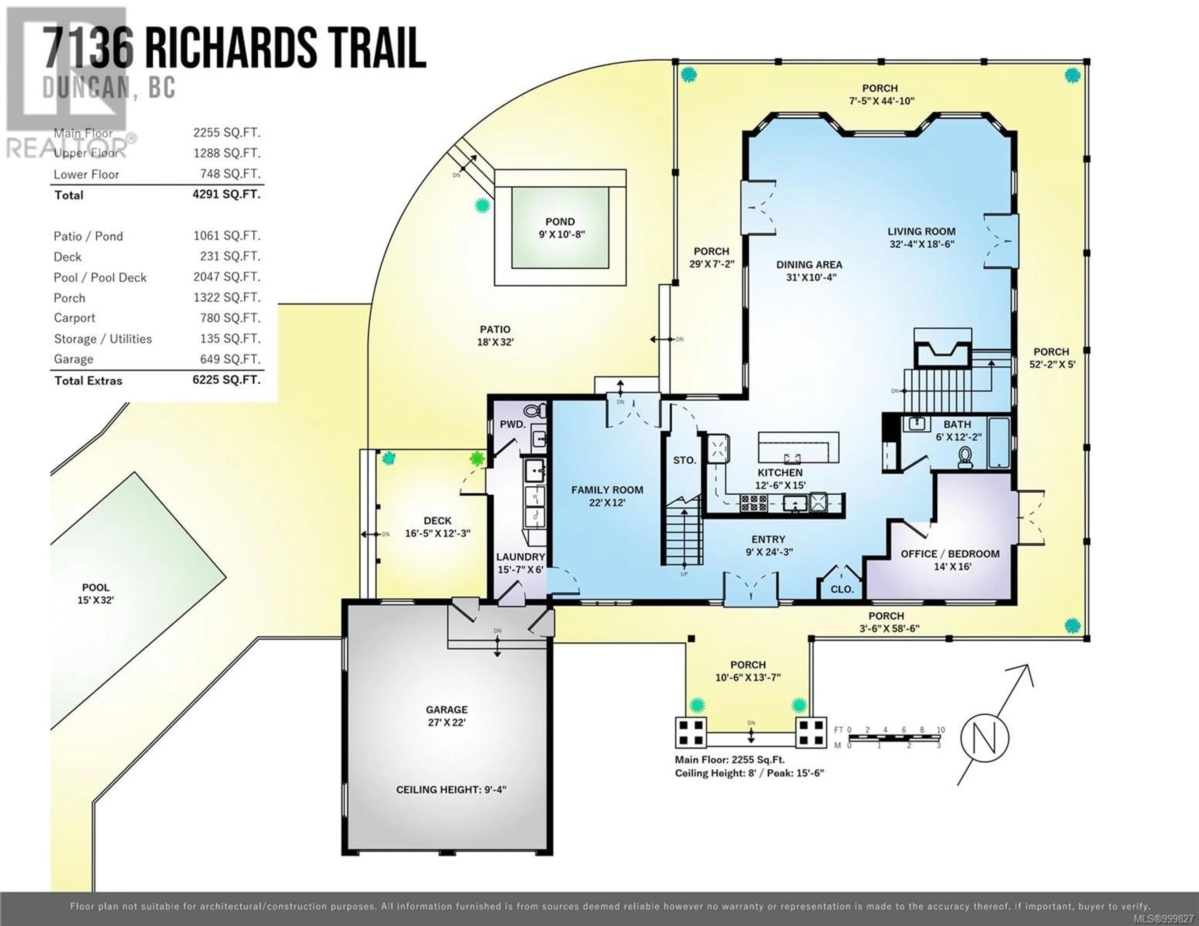 Floor plan for 7136/7138 RICHARDS TRAIL, Duncan British Columbia V9L5W4