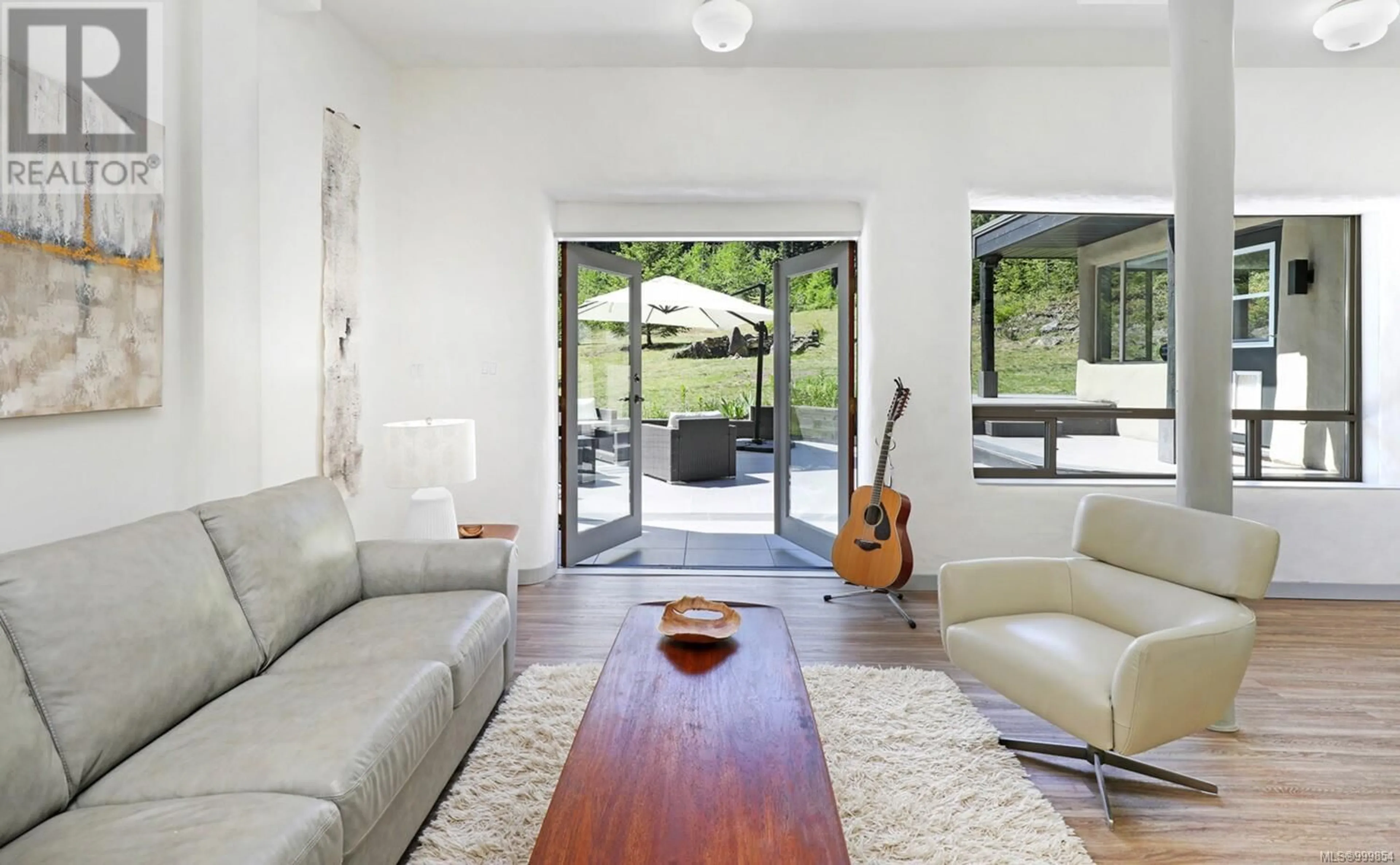 Living room with furniture, unknown for 9121 KEITH WAGNER WAY, Denman Island British Columbia V0R1T0