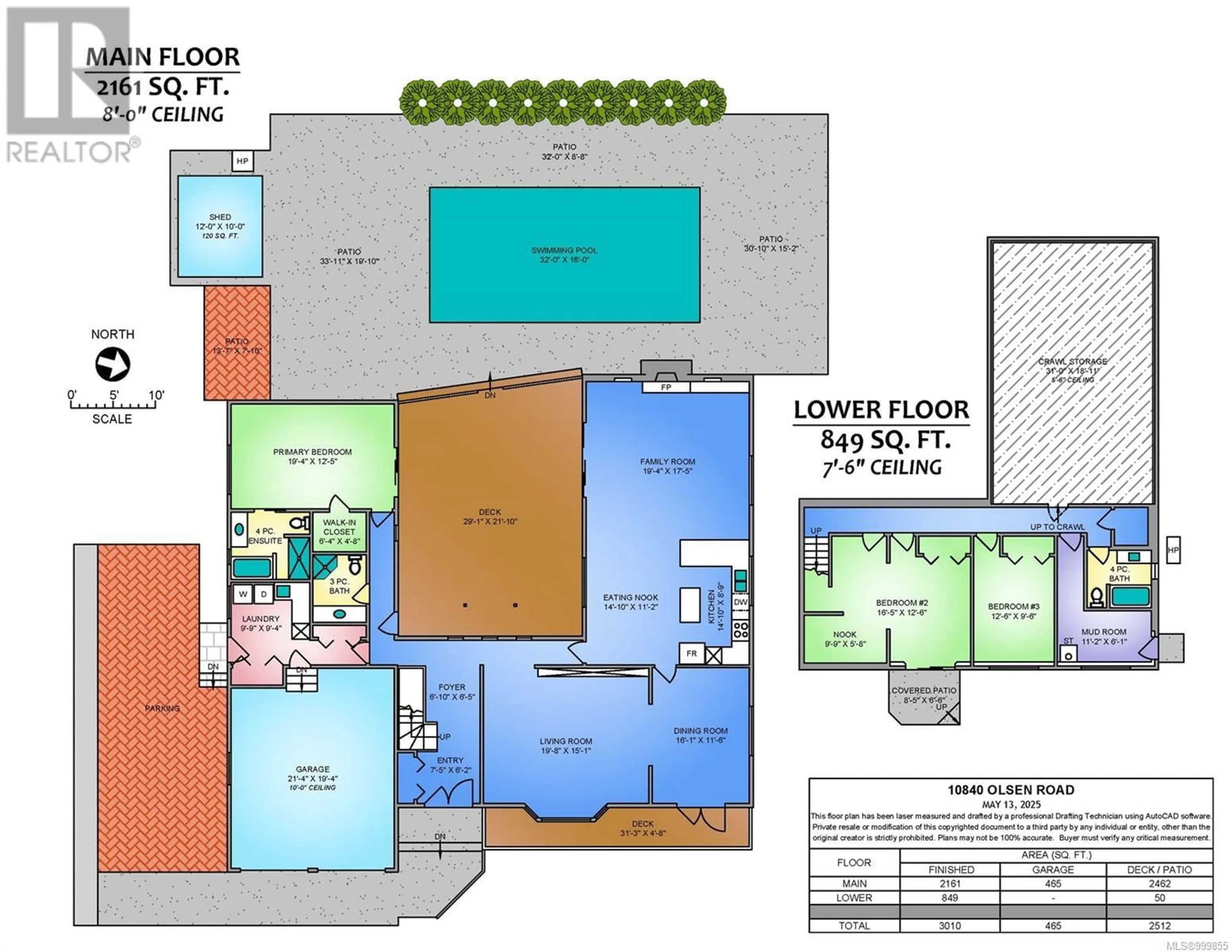 Floor plan for 10840 OLSEN ROAD, Saltair British Columbia V9G2B4
