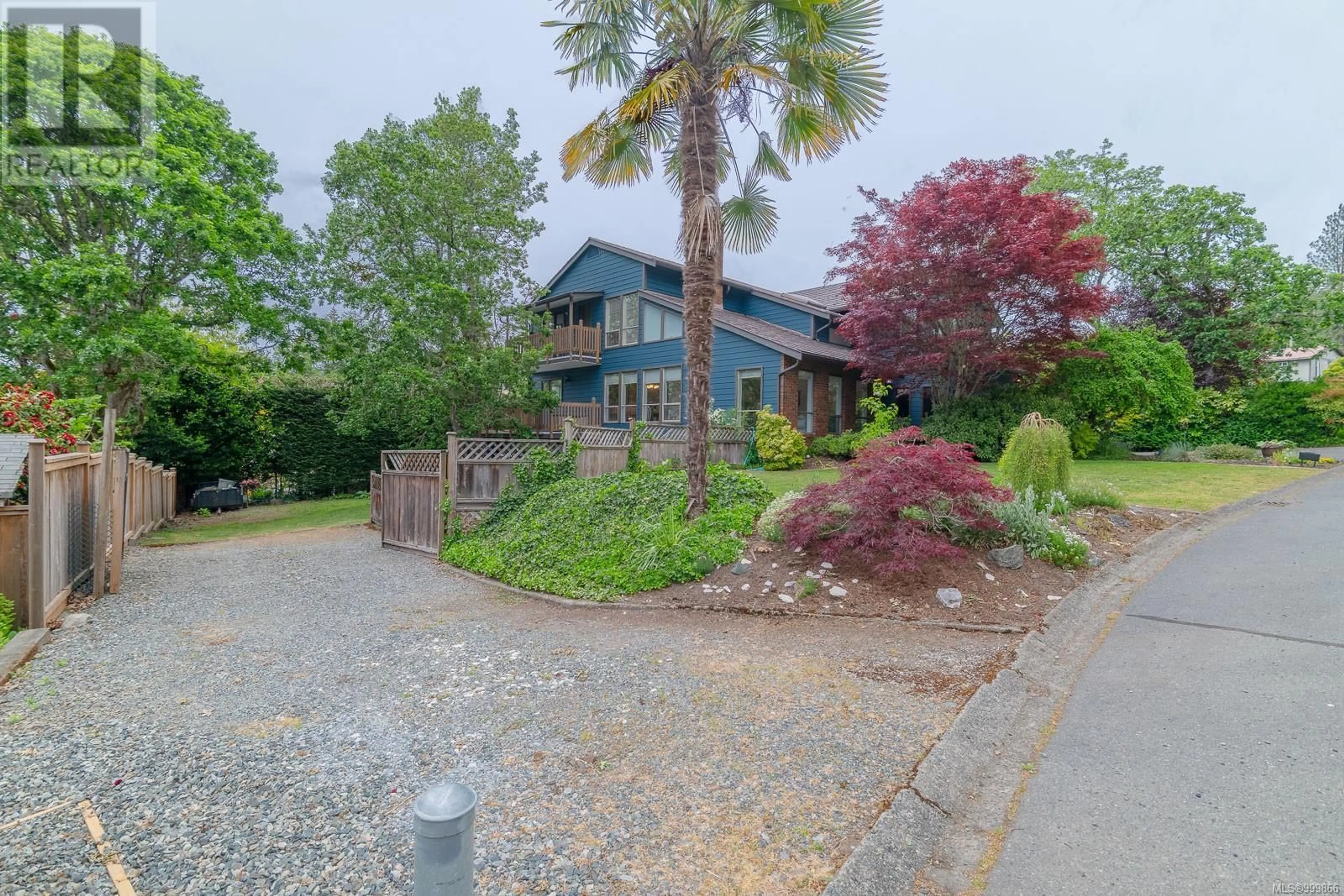 A pic from outside/outdoor area/front of a property/back of a property/a pic from drone, water/lake/river/ocean view for 2257 MURISON PLACE, Duncan British Columbia V9L4W3