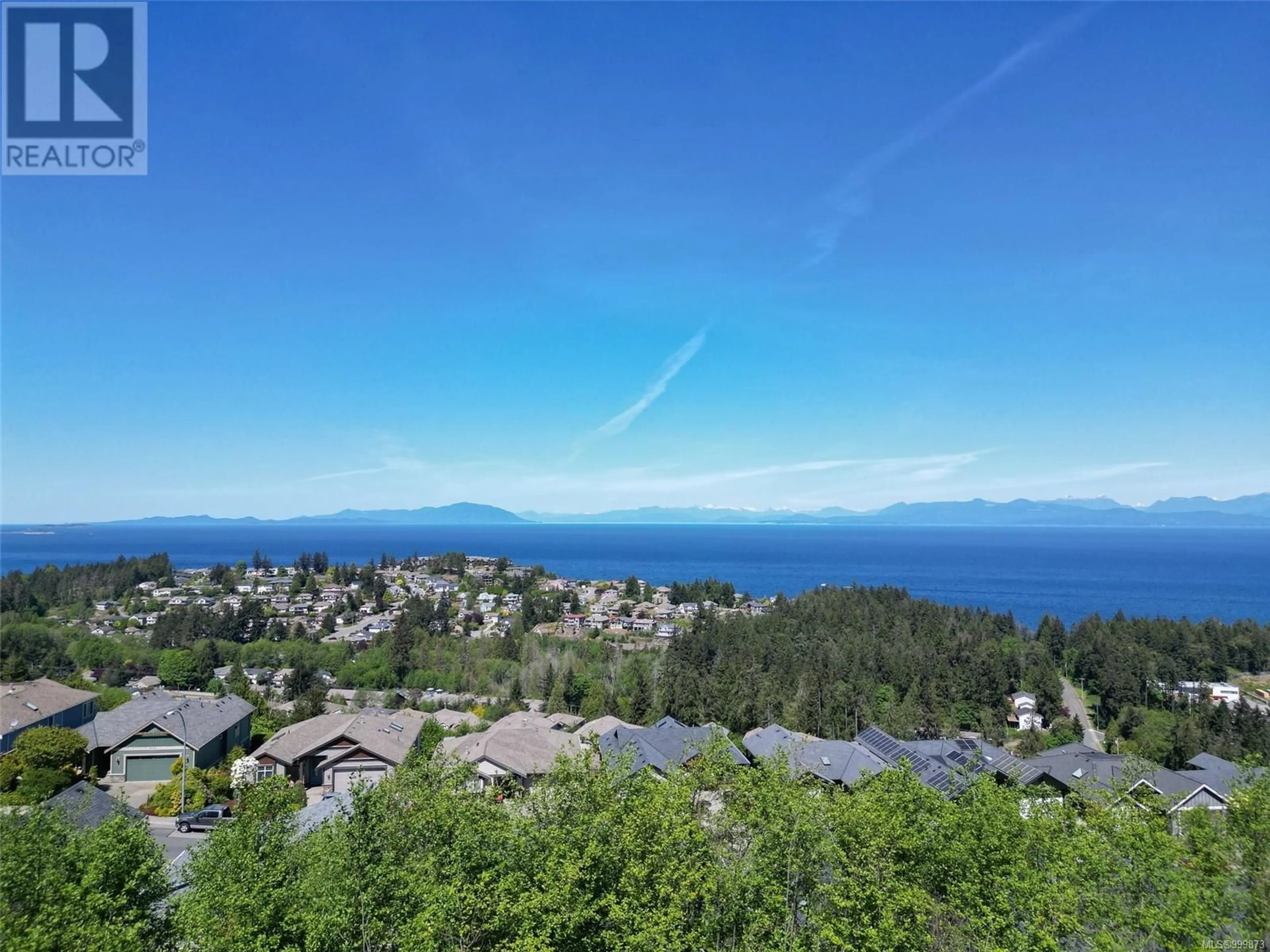 A pic from outside/outdoor area/front of a property/back of a property/a pic from drone, water/lake/river/ocean view for 100 ABALONE PLACE, Nanaimo British Columbia V9T0L3
