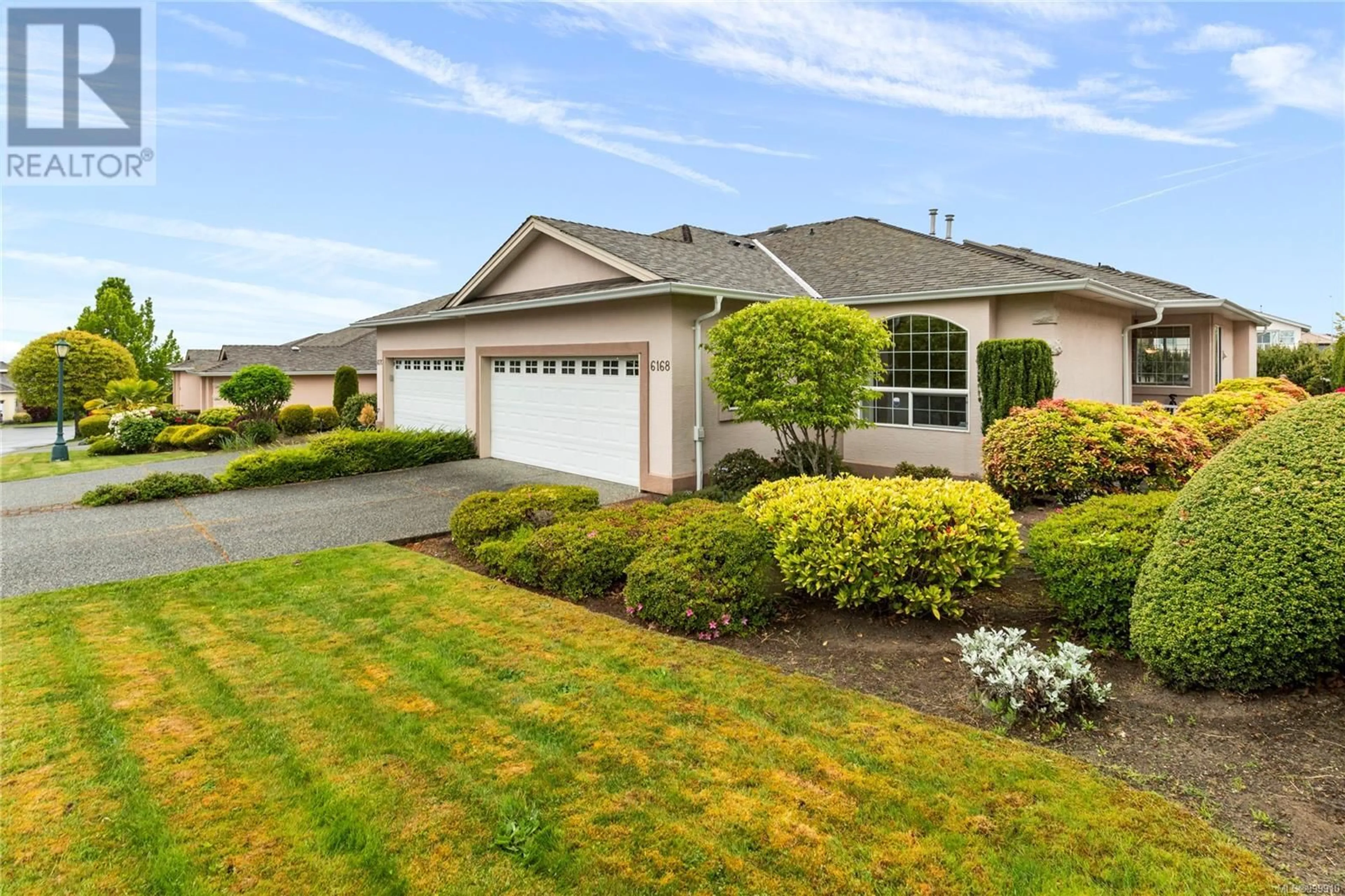 Home with vinyl exterior material, street for 6168 SATURNA AVENUE, Nanaimo British Columbia V9V1S8